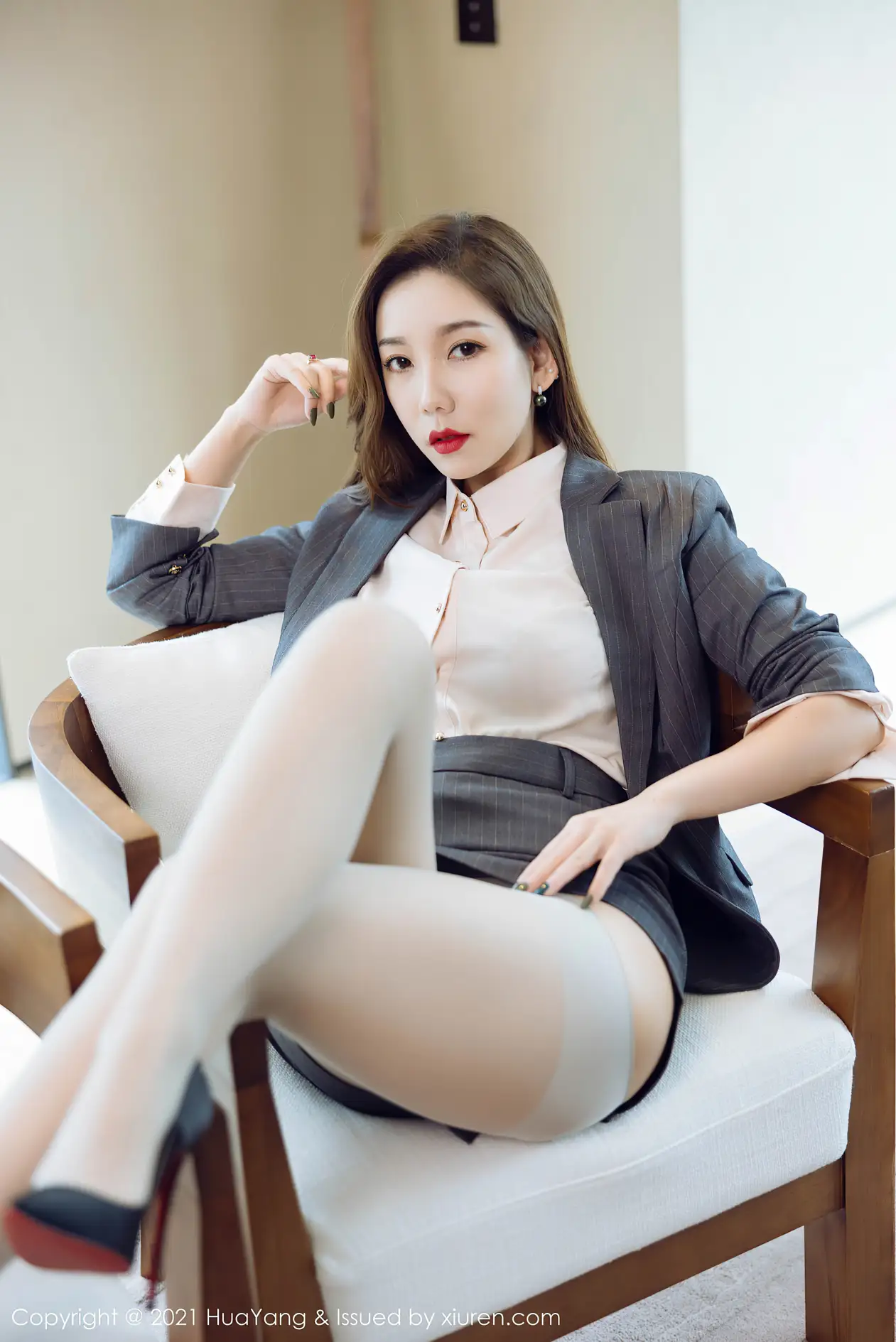 [Huayang] 2021.11.29 VOL.0470 Ai Jingxiang#[50P]-7