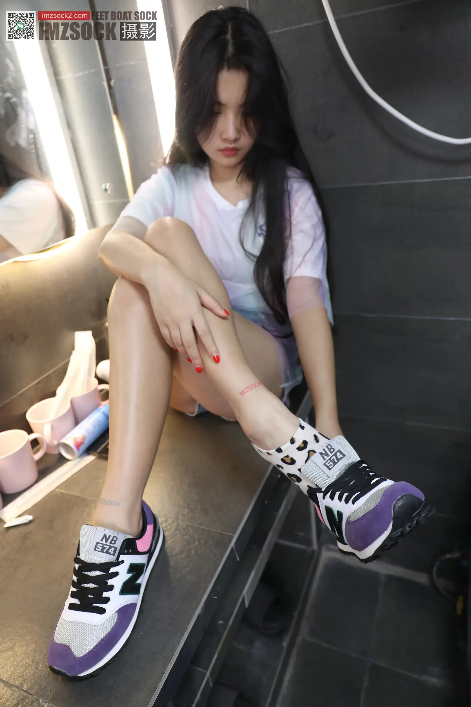 [Mzsock] Love beautiful feet NO.189 Dew#[74P]-38