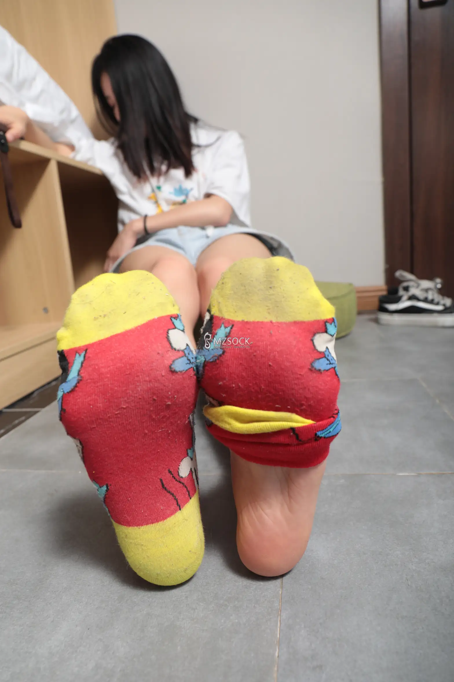 [Mzsock] Love beautiful feet NO.035 Momo#[74P]-3