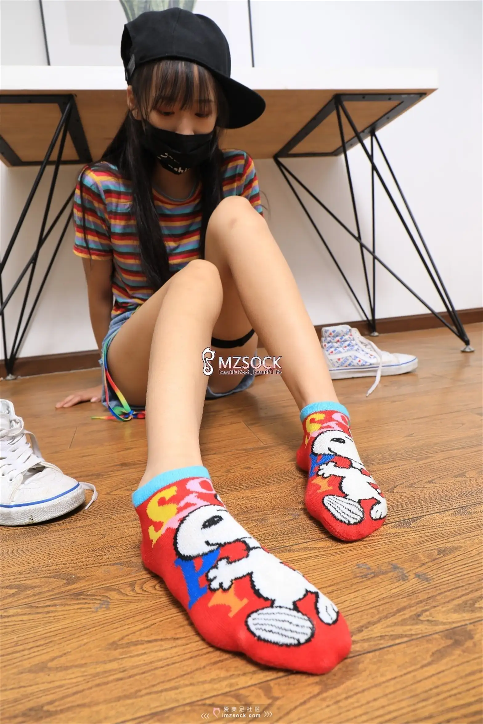 [Mzsock] Love beautiful feet NO.058 Long legs#[74P]-4