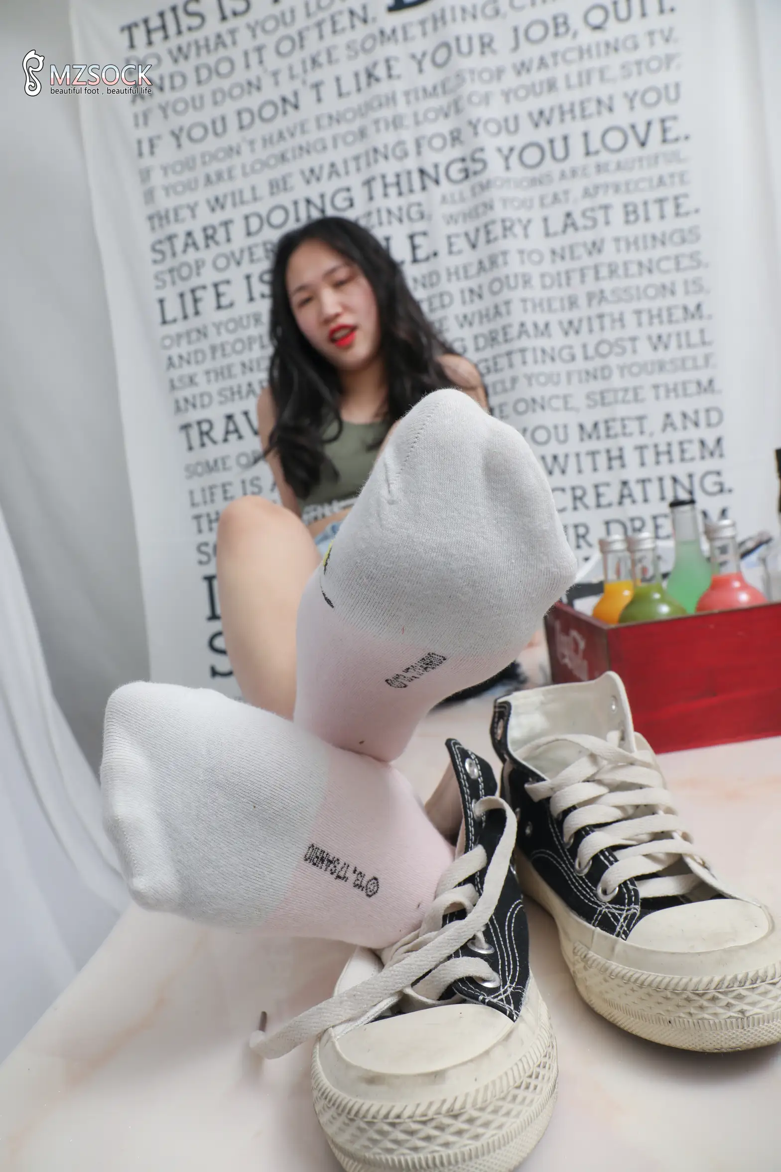 [Mzsock] Love Beauty Foot NO.204 north north#[74P]-36