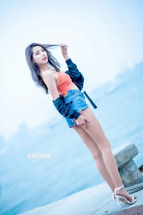 [Mzsock] NO.023 Long-legged beauty model Anita Zhuxuan sexy outdoor shot street photography#[44P]-37