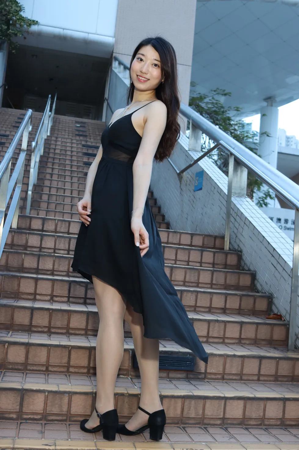 [Mzsock] NO.106 Wu Xiaokui Park black dress street photography#[61P]-9