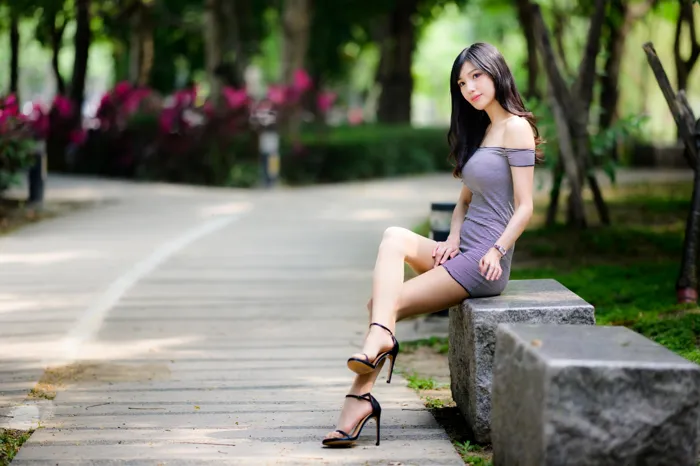 [Mzsock] NO.224 Bao Stockings and High Heels Beautiful Legs Outdoor Shot street photography#[79P]-10