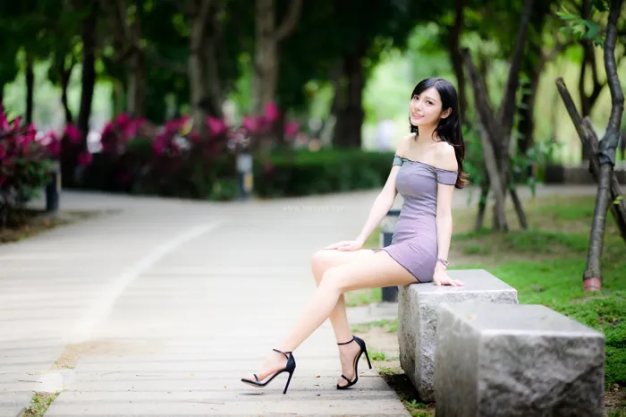 [Mzsock] NO.224 Bao Stockings and High Heels Beautiful Legs Outdoor Shot street photography#[79P]-5