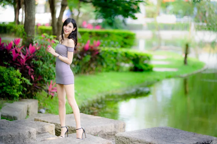 [Mzsock] NO.224 Bao Stockings and High Heels Beautiful Legs Outdoor Shot street photography#[79P]-5