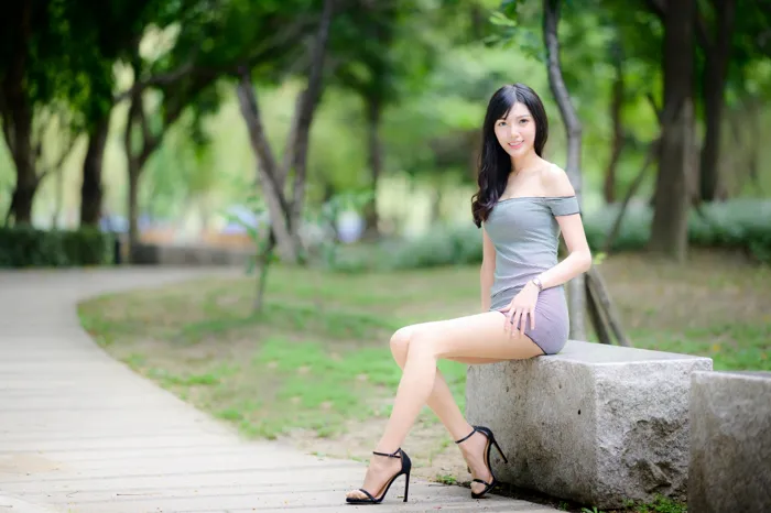 [Mzsock] NO.224 Bao Stockings and High Heels Beautiful Legs Outdoor Shot street photography#[79P]-9