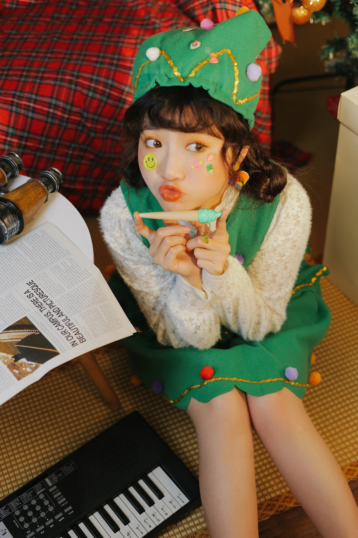 [YITUYU] 2022.12.27 Vol.2772 – Walking Christmas Tree Fatty Blue-#[27P]-8