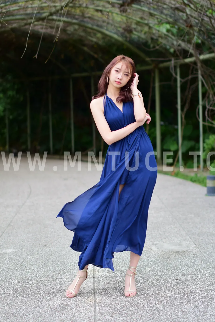 [Mzsock] NO.178 Youbao long skirt with high slits and high legs street photography#[105P]-25