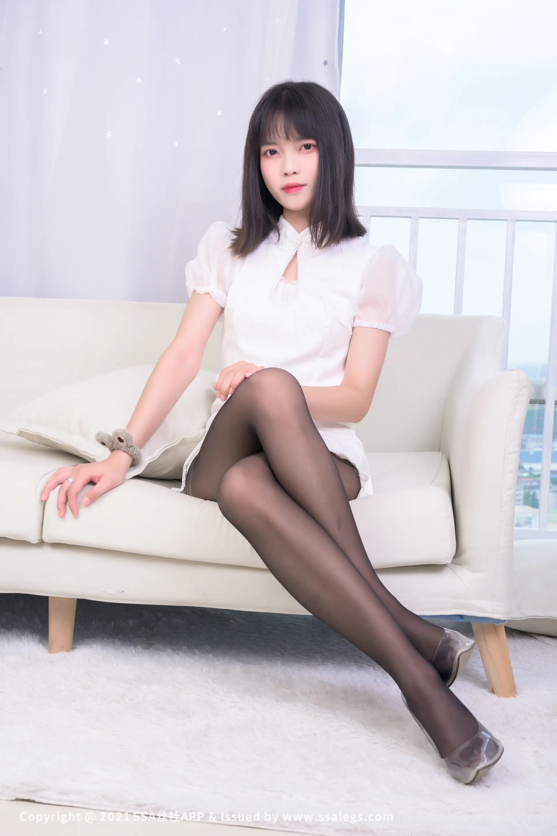 [Mzsock] NO.664 Leg Model Dan Dan's Black Stockings Beautiful Foot (Part 1) silk club#[118P]-18