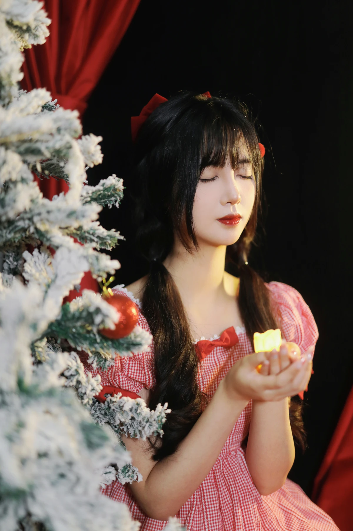 [YITUYU] 2022.12.18 Vol.2708 – Christmas in a Fairy Tale Light cherry blossom#[25P]-7