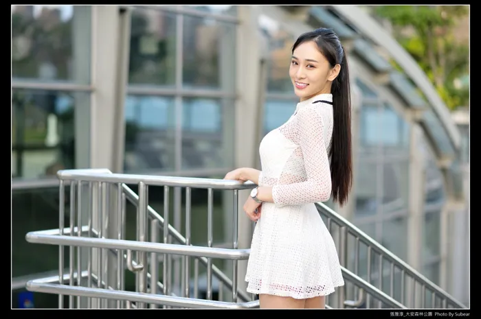 [Mzsock] NO.091 Zhang Yachun, Daan Forest, high heels and beautiful legs, outdoor shot street photography#[54P]-8