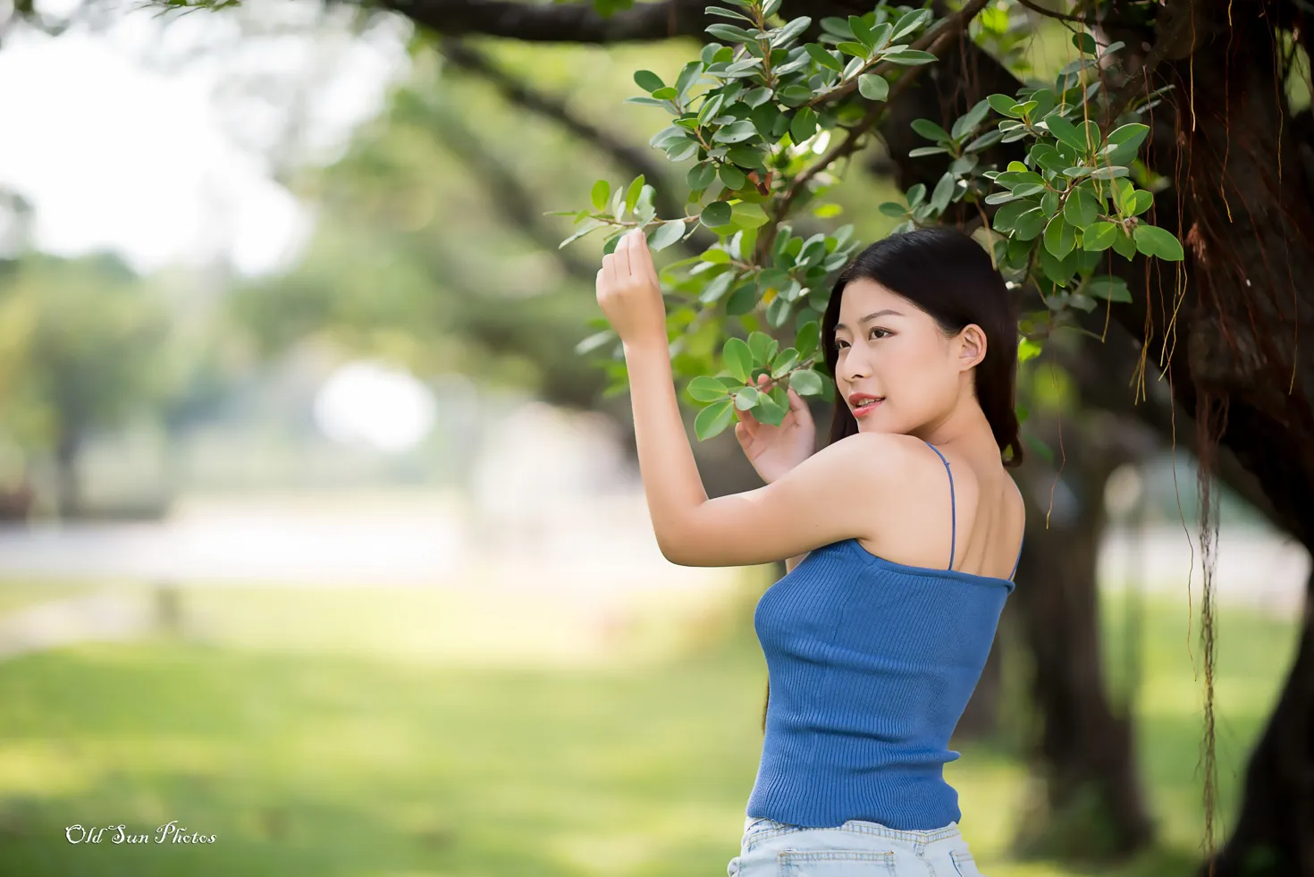 [Mzsock] NO.187 Zhang Zilin denim shorts, high heels and beautiful legs street photography#[66P]-6