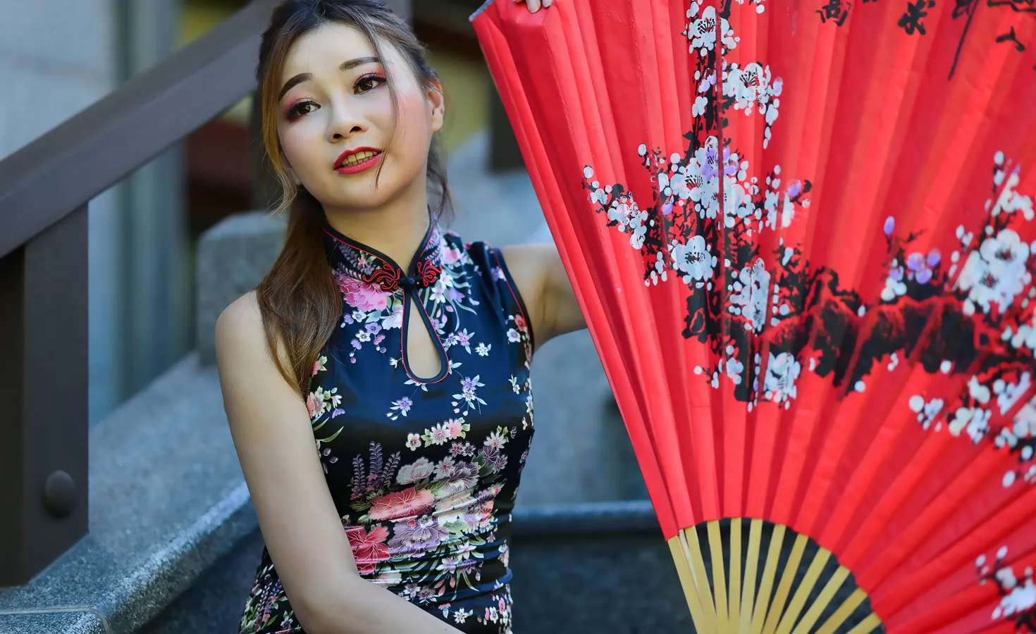 [Mzsock] NO.209 Chen Yingrong short cheongsam high heels beautiful legs street photography#[58P]-9