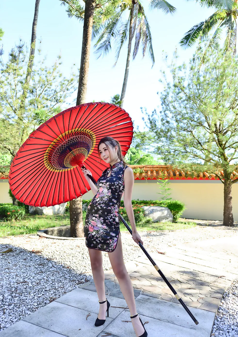 [Mzsock] NO.209 Chen Yingrong short cheongsam high heels beautiful legs street photography#[58P]-4