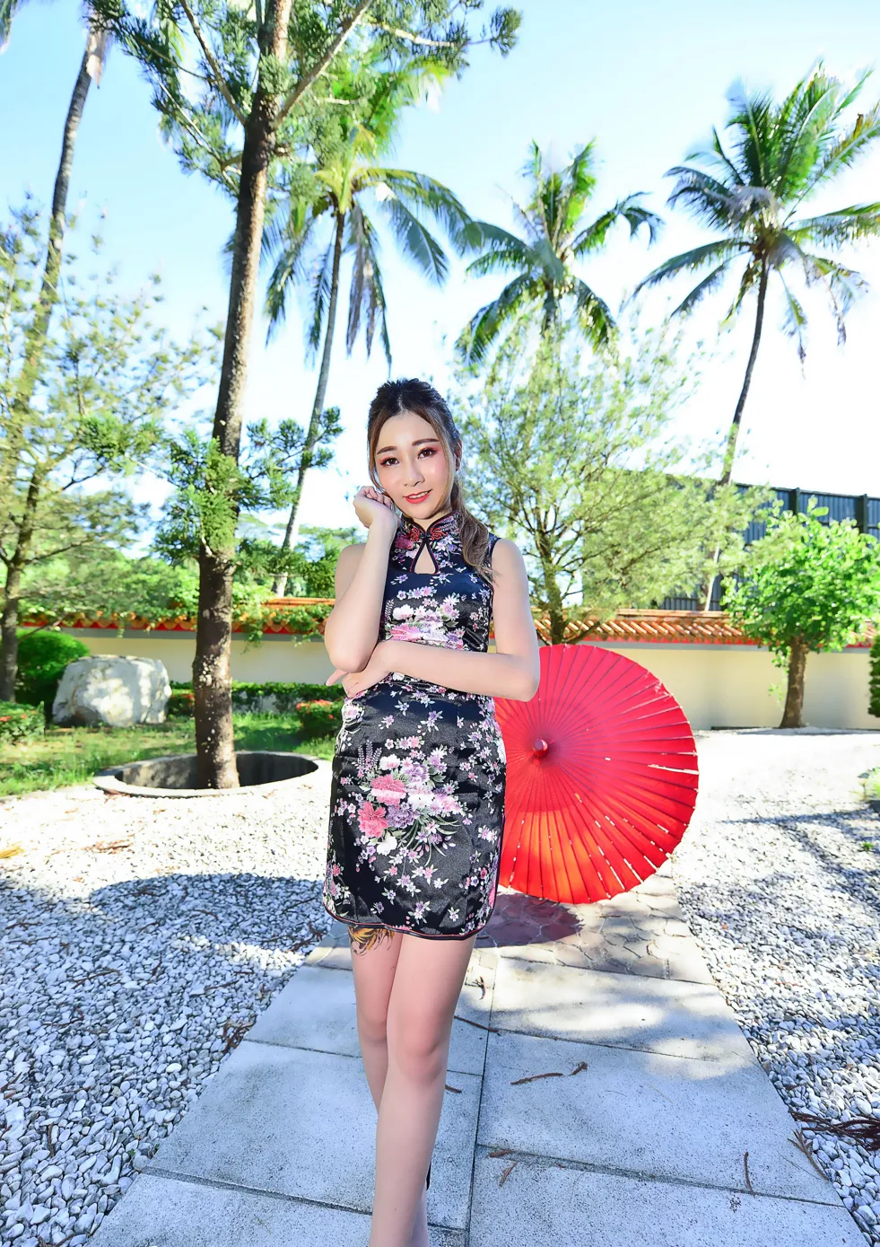 [Mzsock] NO.209 Chen Yingrong short cheongsam high heels beautiful legs street photography#[58P]-7