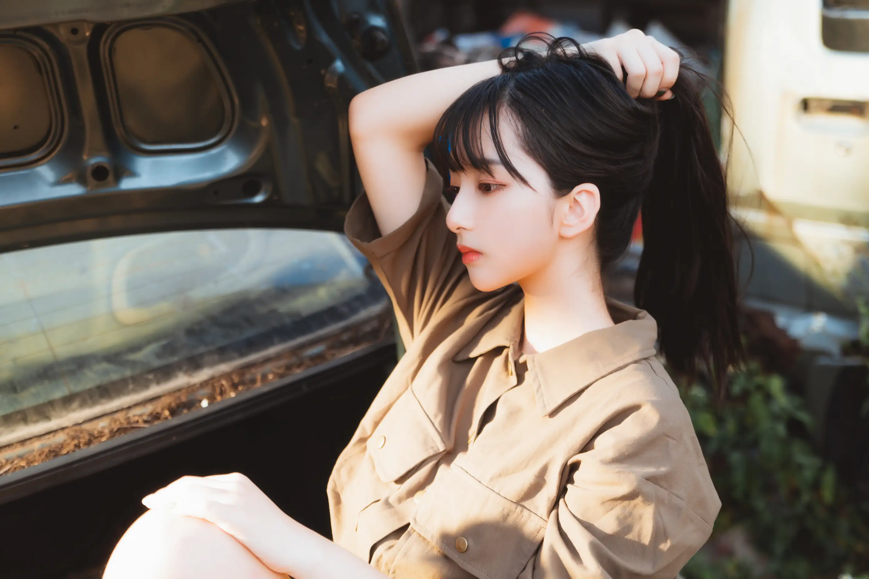 [YITUYU] 2022.05.23 Vol.0959 – Abandoned Car Park Lu Lu Yu Luo Zi#[31P]-2