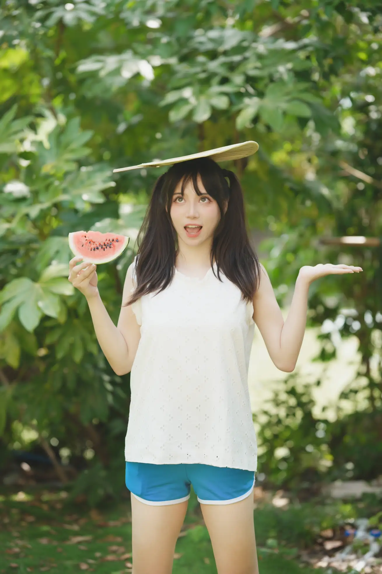 [YITUYU] 2022.09.05 Vol.1877 – Summer Girl and Watermelon 加 加 加#[39P]-4