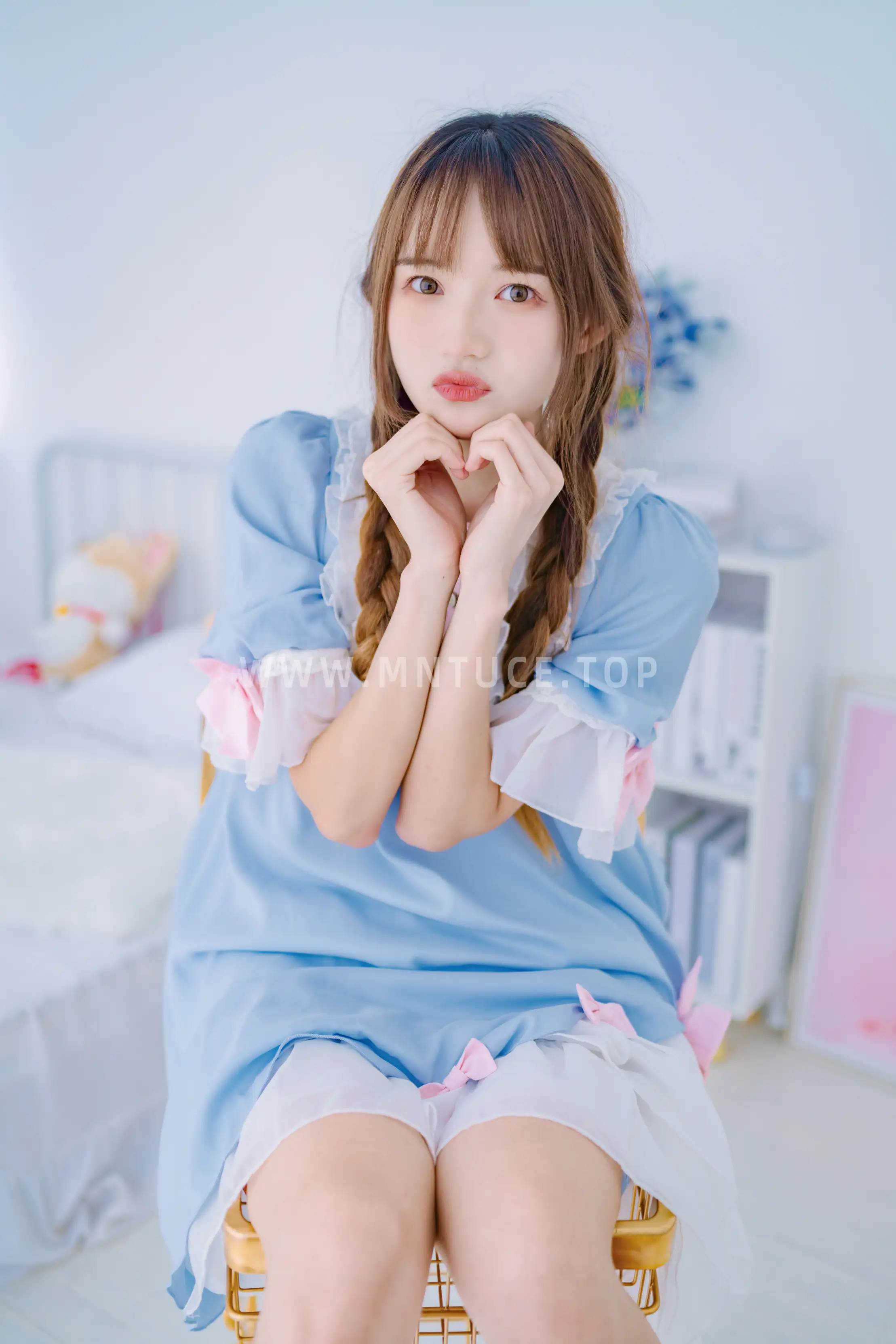 [YITUYU] 2022.08.13 Vol.1691 - Pure white cute Rabbit Zzz won't eat carrots#[32P]-8