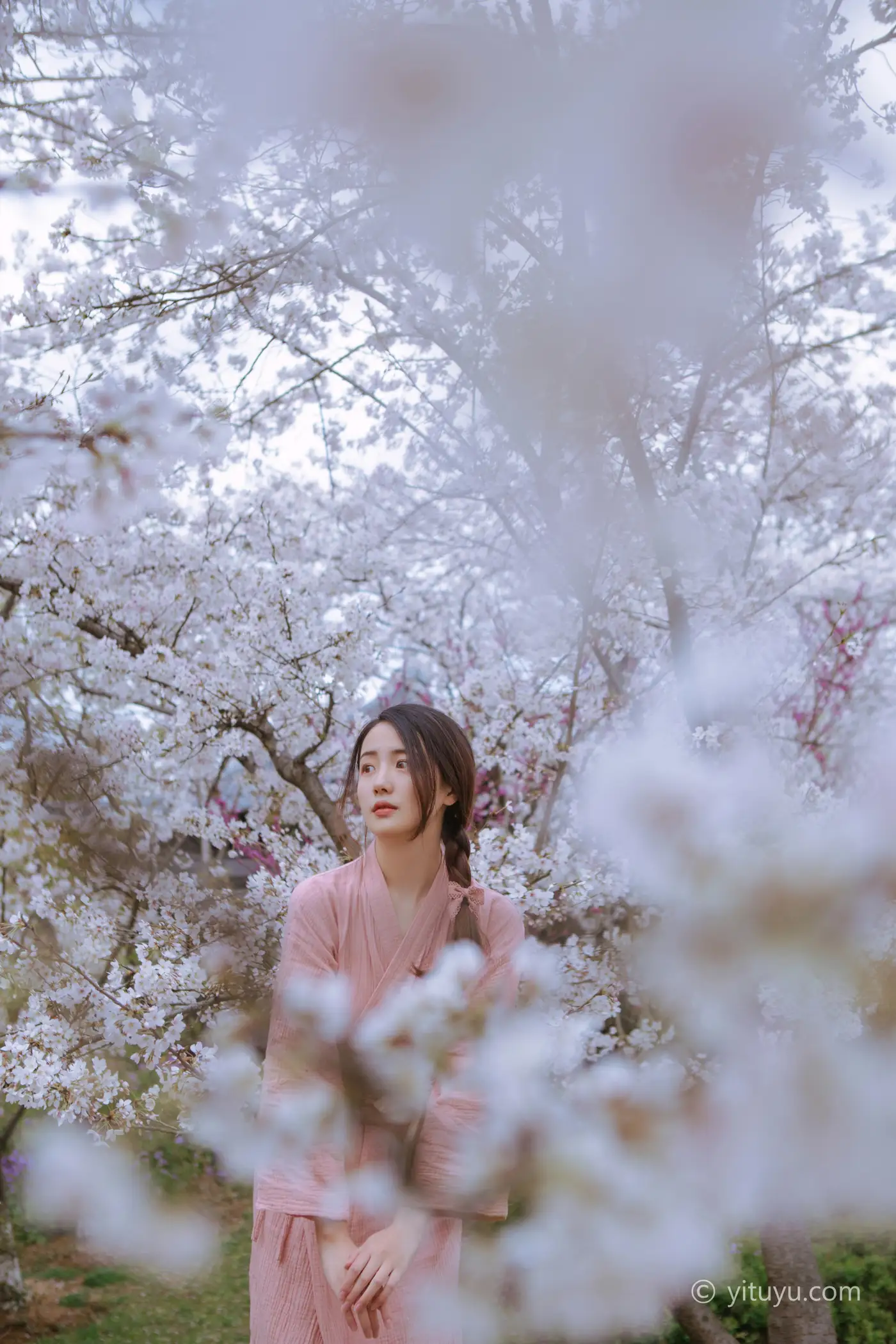 [YITUYU] 2021.05.19 Vol.057 – The wind is getting warmer and the cherry blossoms will be blooming A little April#[24P]-4