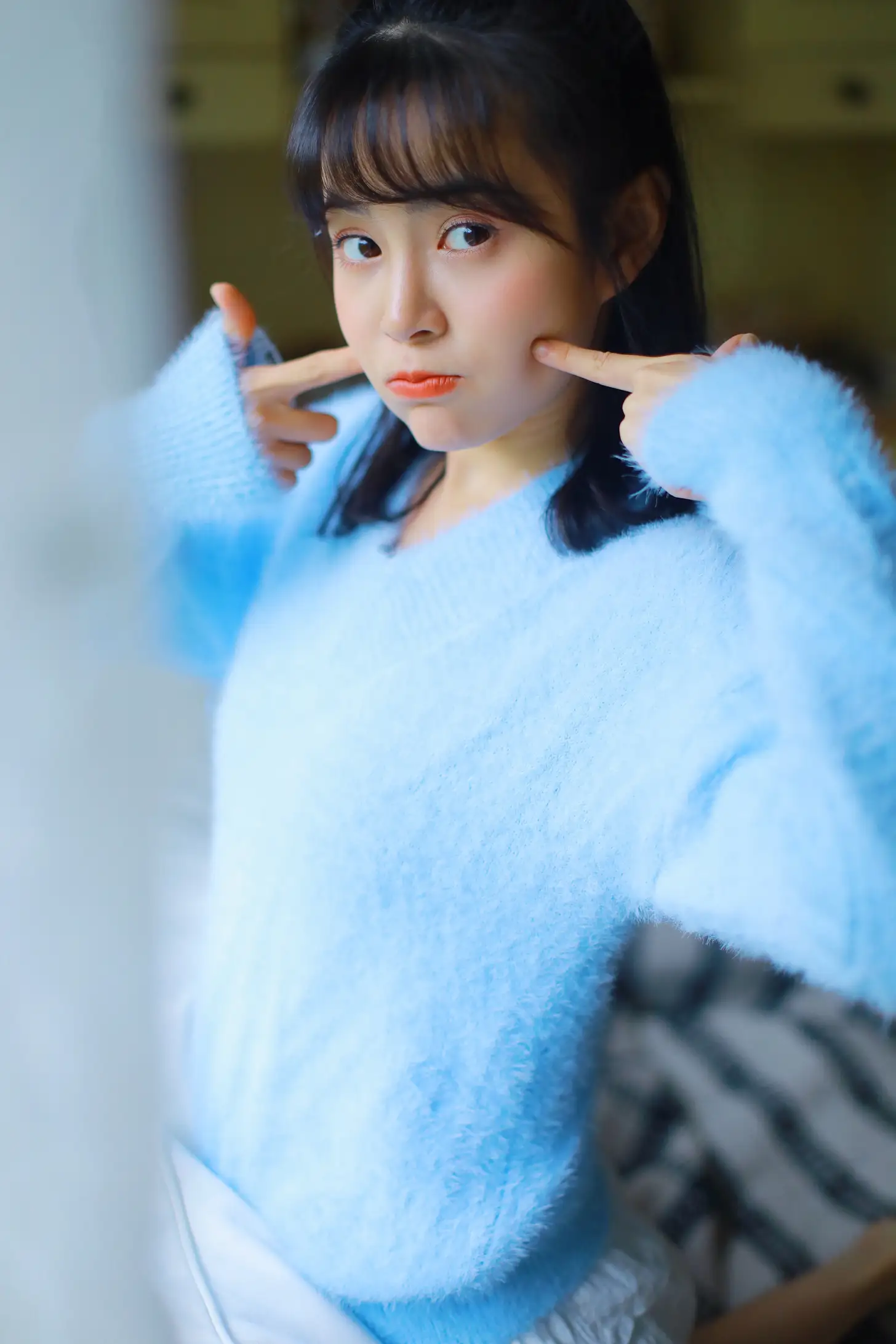 [YITUYU] 2021.04.13 Vol.038 – Blue Sweater naked heart#[34P]-5