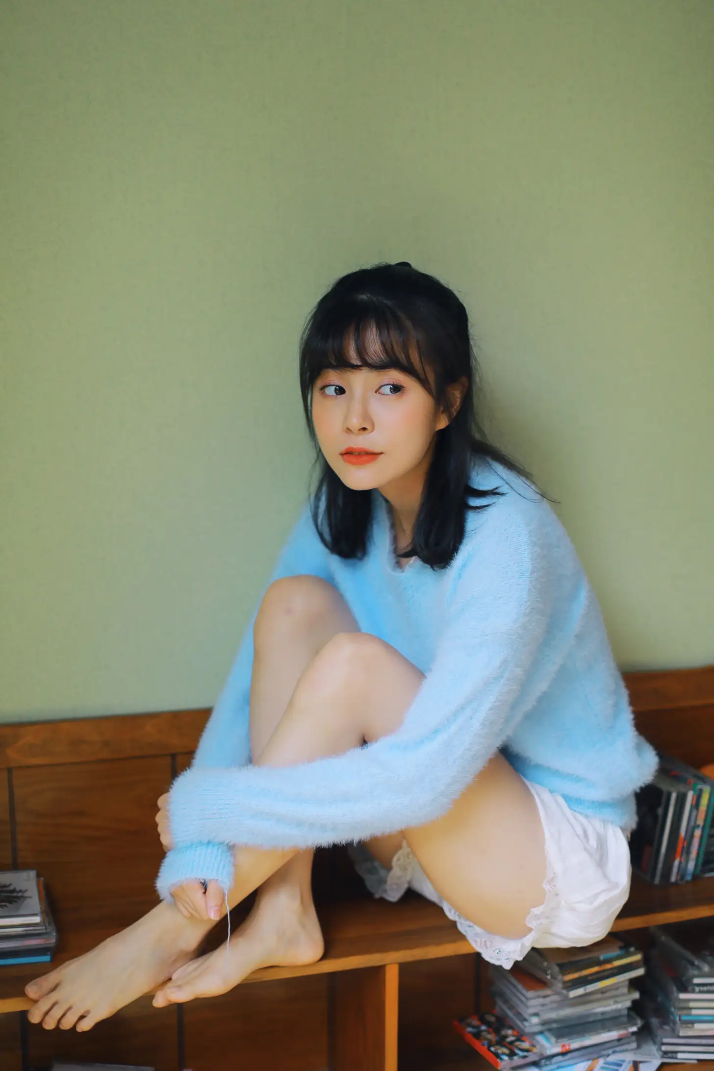 [YITUYU] 2021.04.13 Vol.038 – Blue Sweater naked heart#[34P]-6