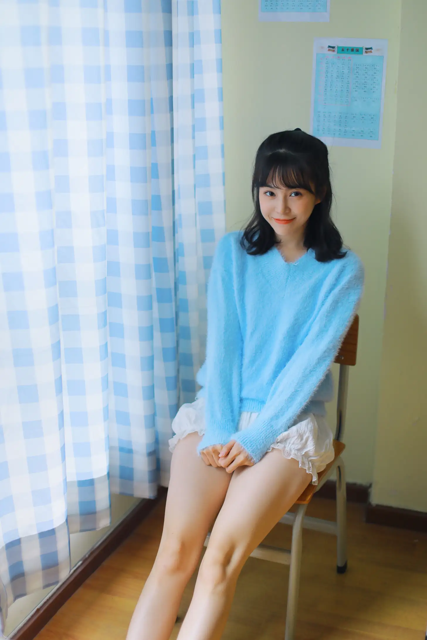 [YITUYU] 2021.04.13 Vol.038 – Blue Sweater naked heart#[34P]-1