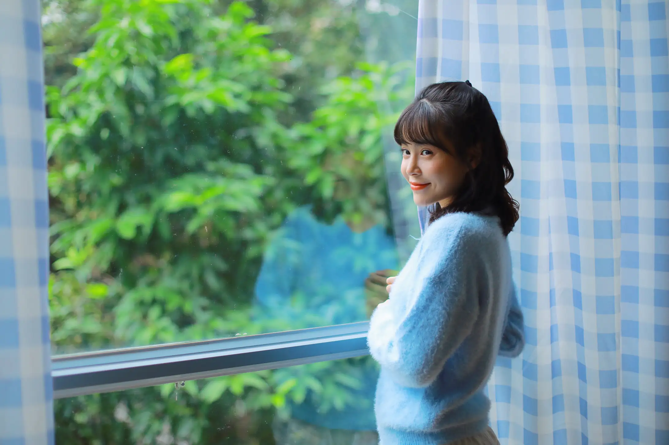 [YITUYU] 2021.04.13 Vol.038 – Blue Sweater naked heart#[34P]-3