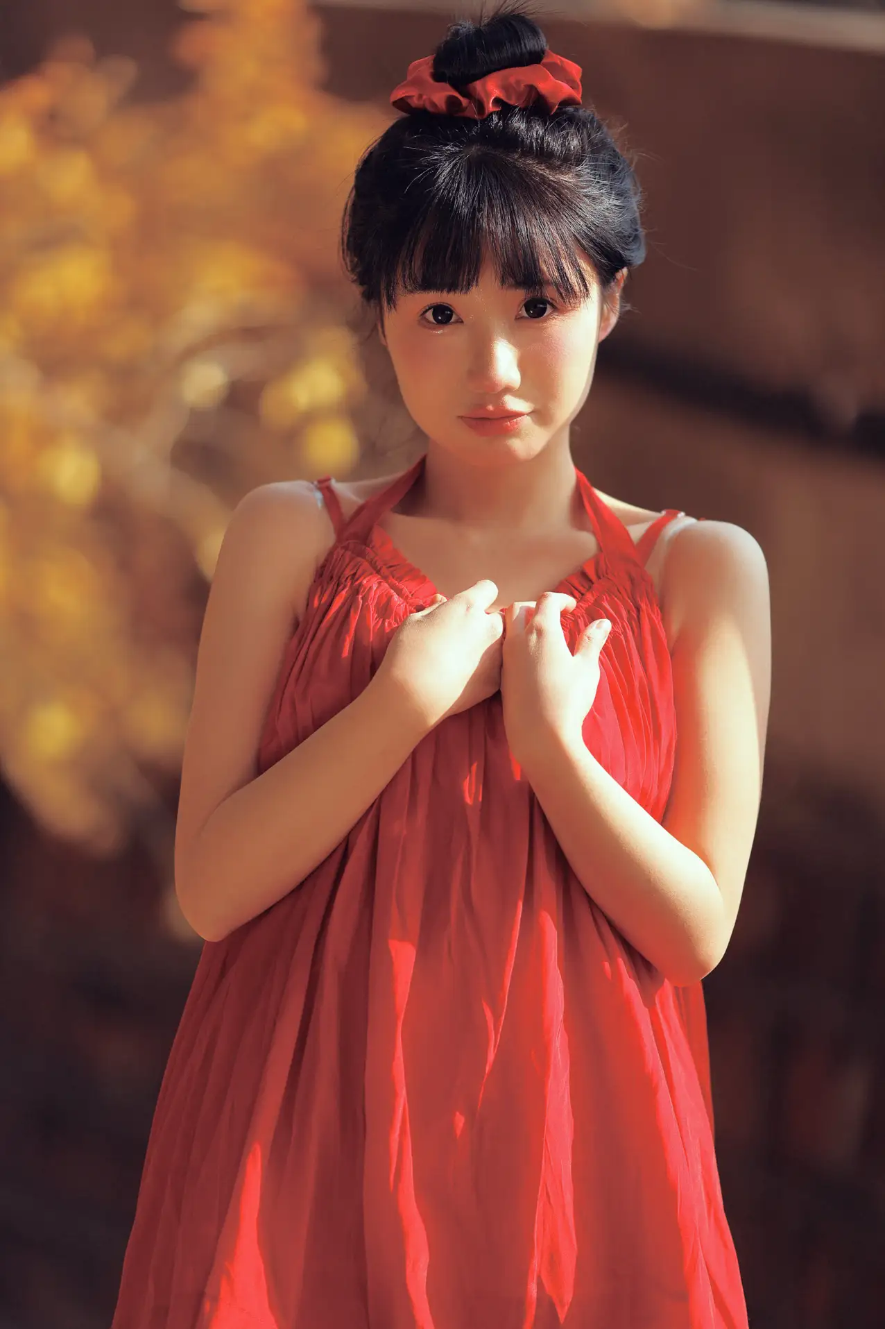 [YITUYU] 2022.02.16 Vol.808 – A touch of red in winter Zhou Xiaotu#[40P]-9