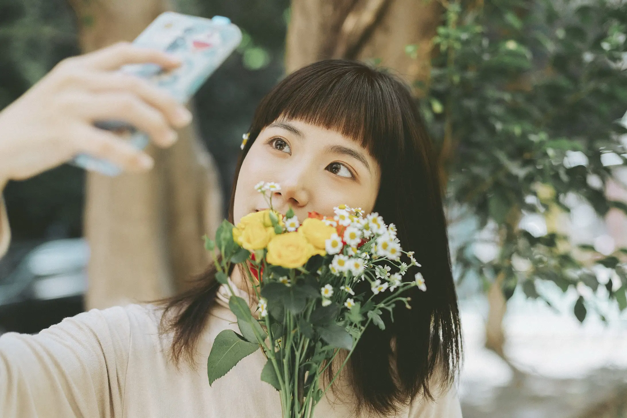 [YITUYU] 2021.05.24 Vol.060 – The day to buy flowers Ye Ouch#[35P]-6