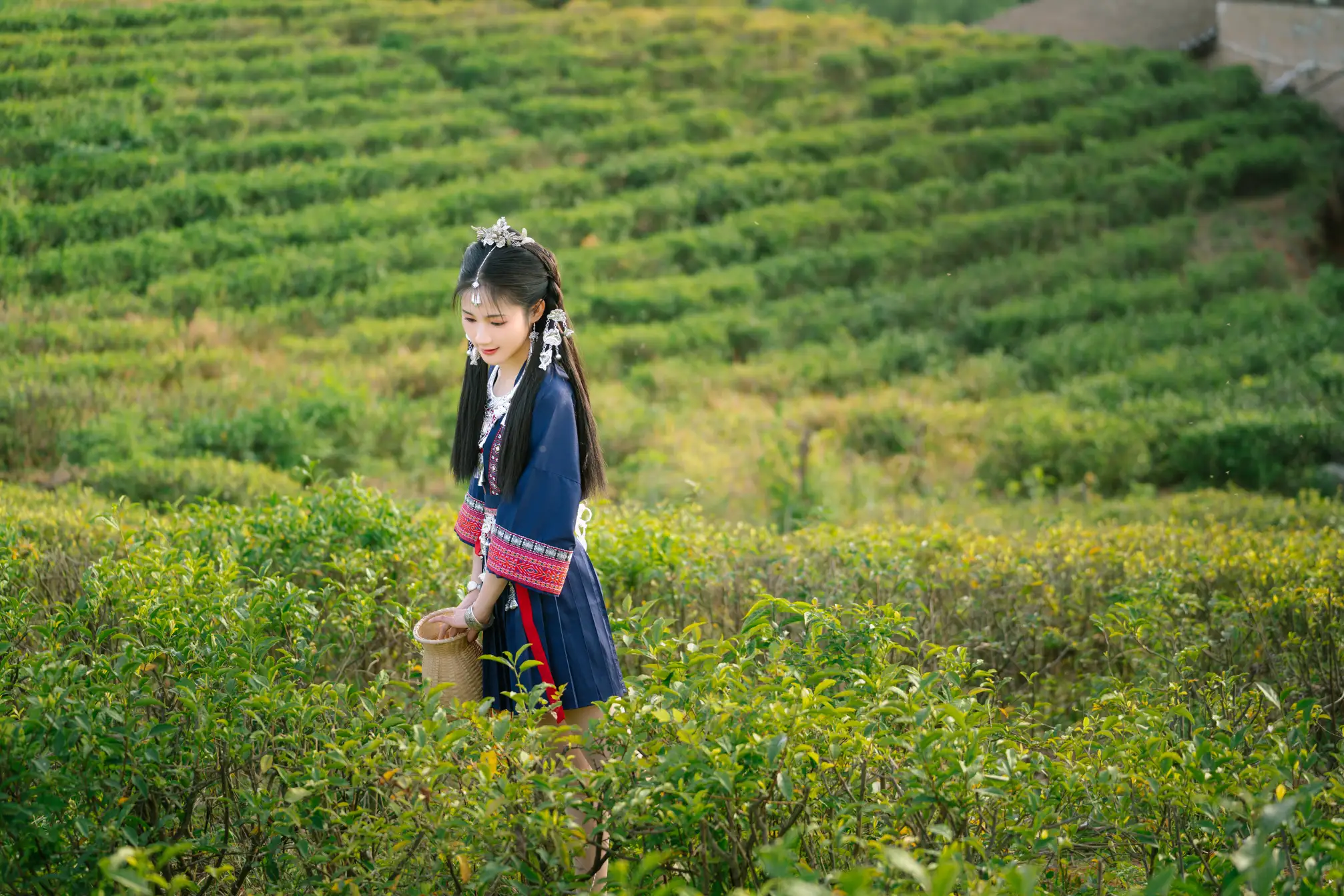 [YITUYU] 2022.07.09 Vol.1423 – Tea Picking Girl Shizuko#[21P]-7