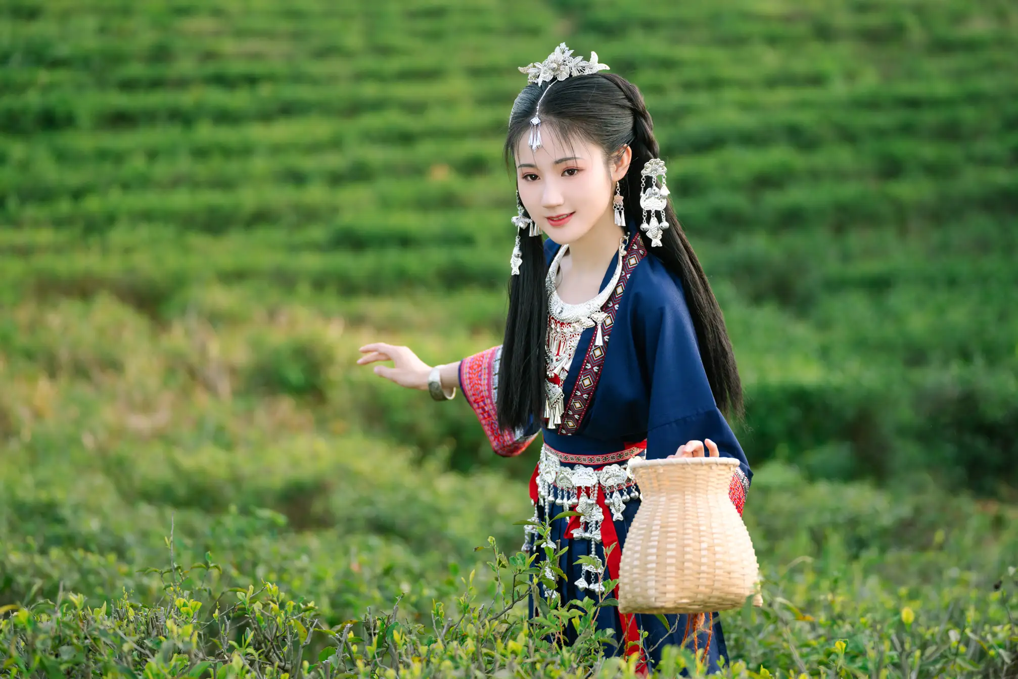 [YITUYU] 2022.07.09 Vol.1423 – Tea Picking Girl Shizuko#[21P]-1