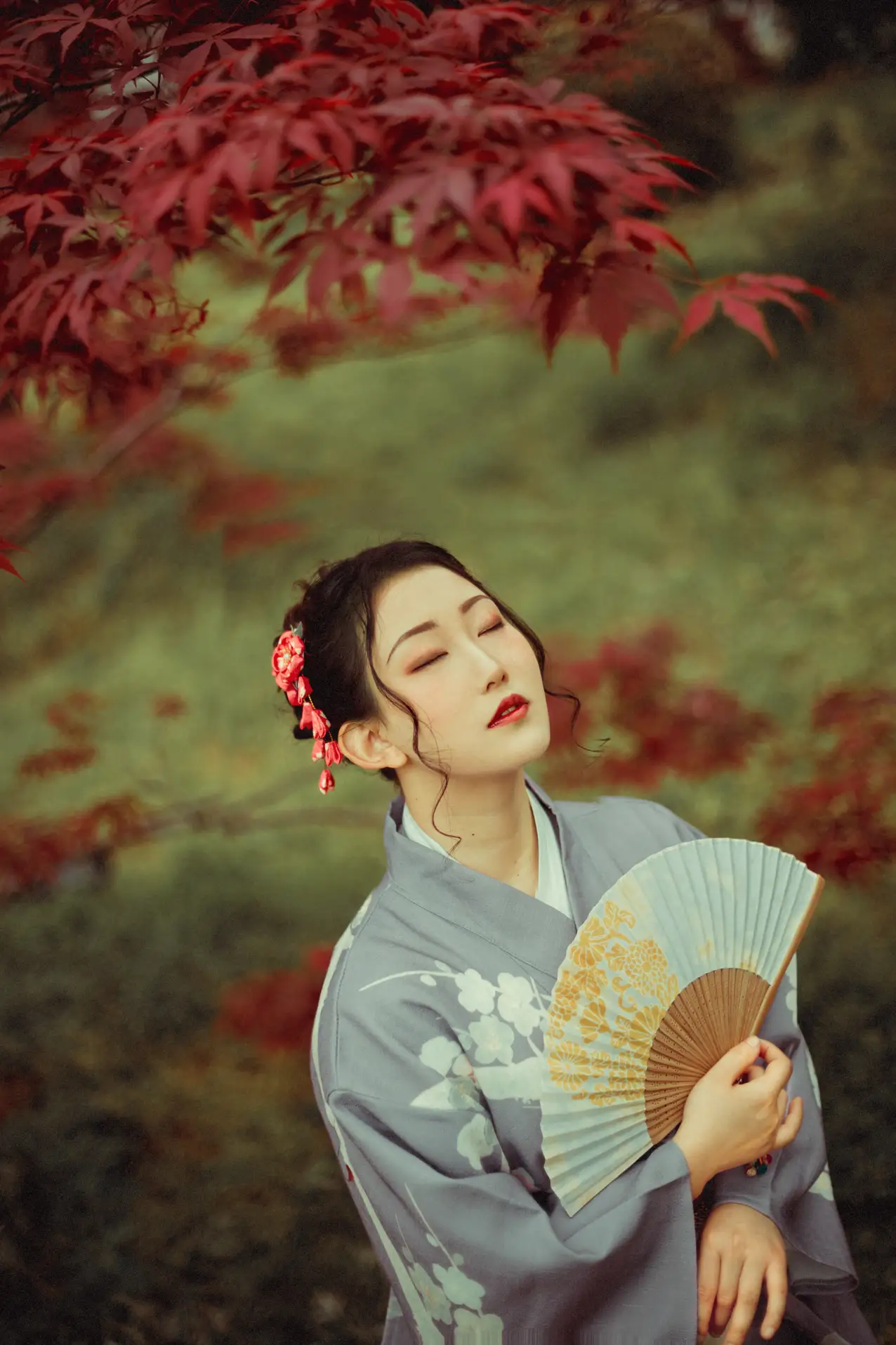 [YITUYU] 2021.09.02 Vol.219 – Deep in the Red Leaves No worries#[29P]-7