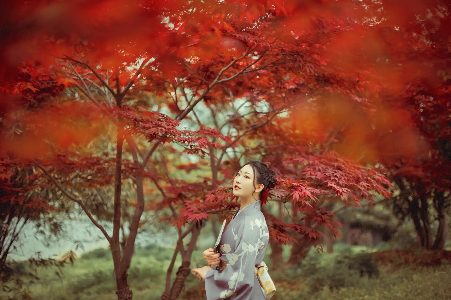 [YITUYU] 2021.09.02 Vol.219 – Deep in the Red Leaves No worries#[29P]-9