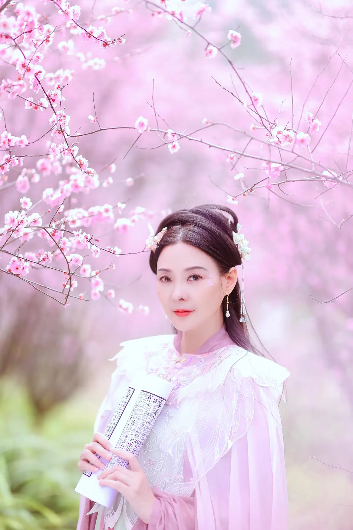 [YITUYU] 2022.05.31 Vol.1043 – Warm spring cherry color lotus#[38P]-9