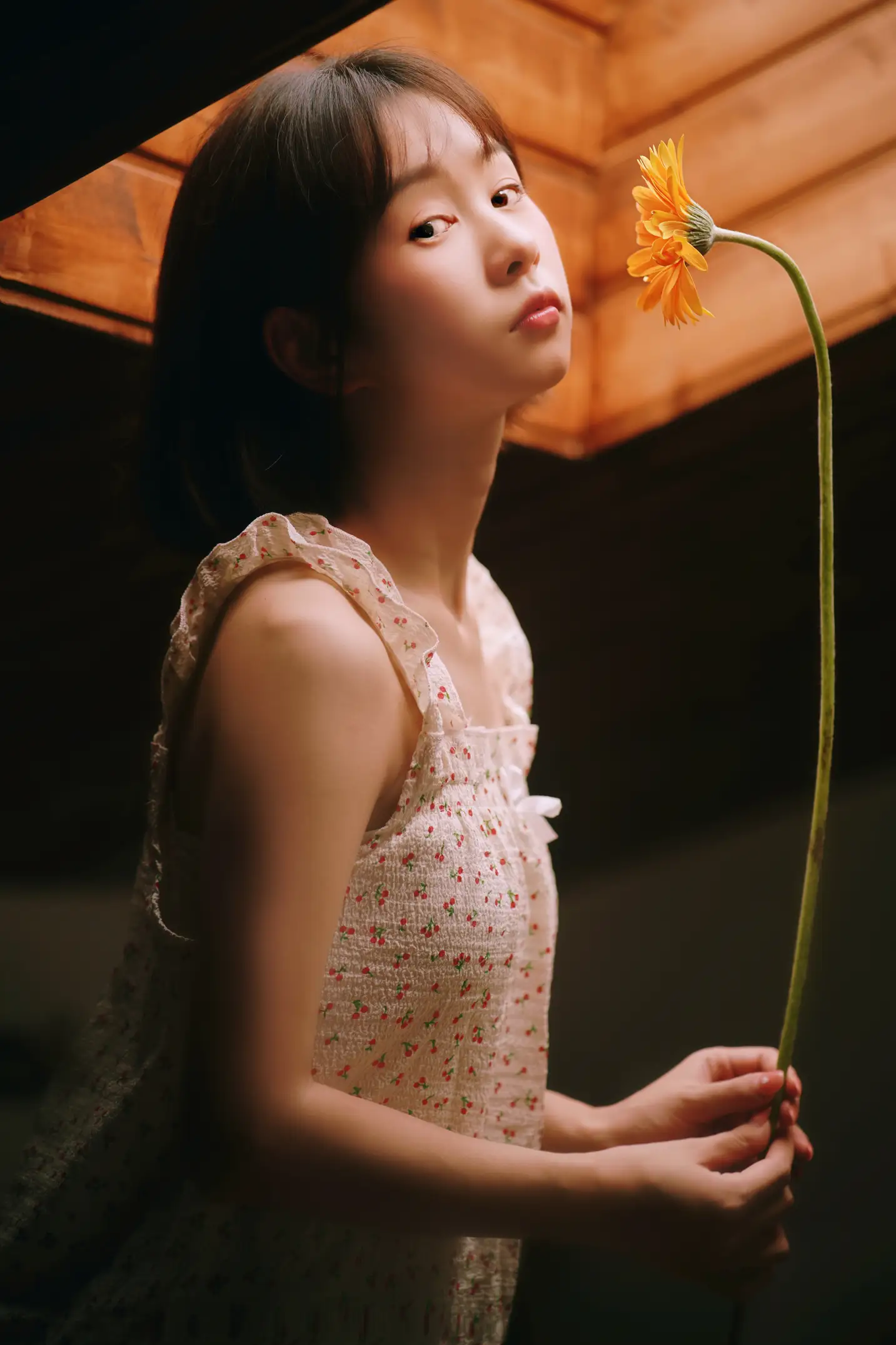 [YITUYU] 2022.08.06 Vol.1636 – The crazy fish tank is my space suit, I took my beloved gerbera to the moon Xiaowei#[29P]-9