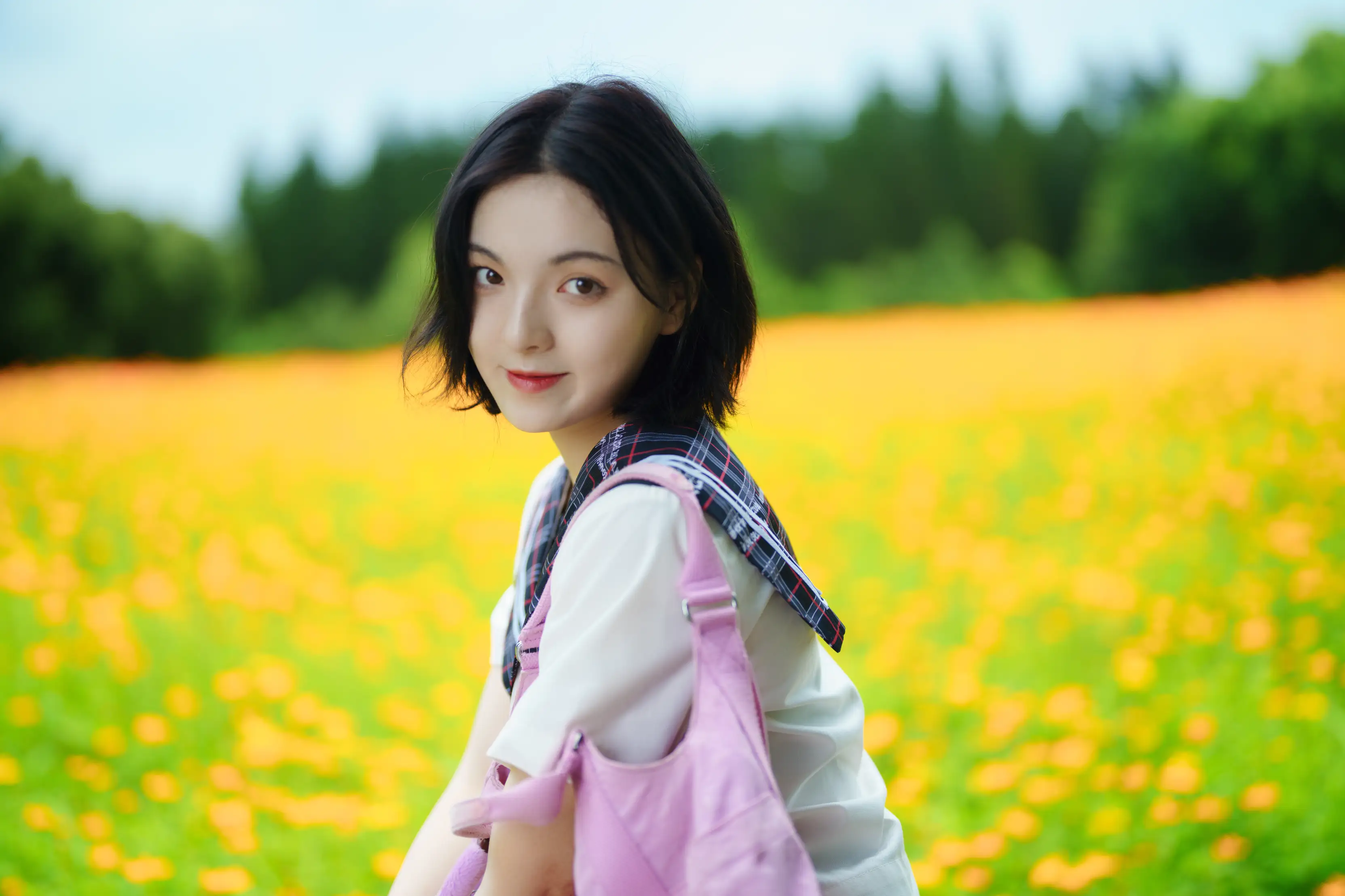 [YITUYU] 2021.11.12 Vol.441 – JK girl in the flower field dudu#[51P]-4