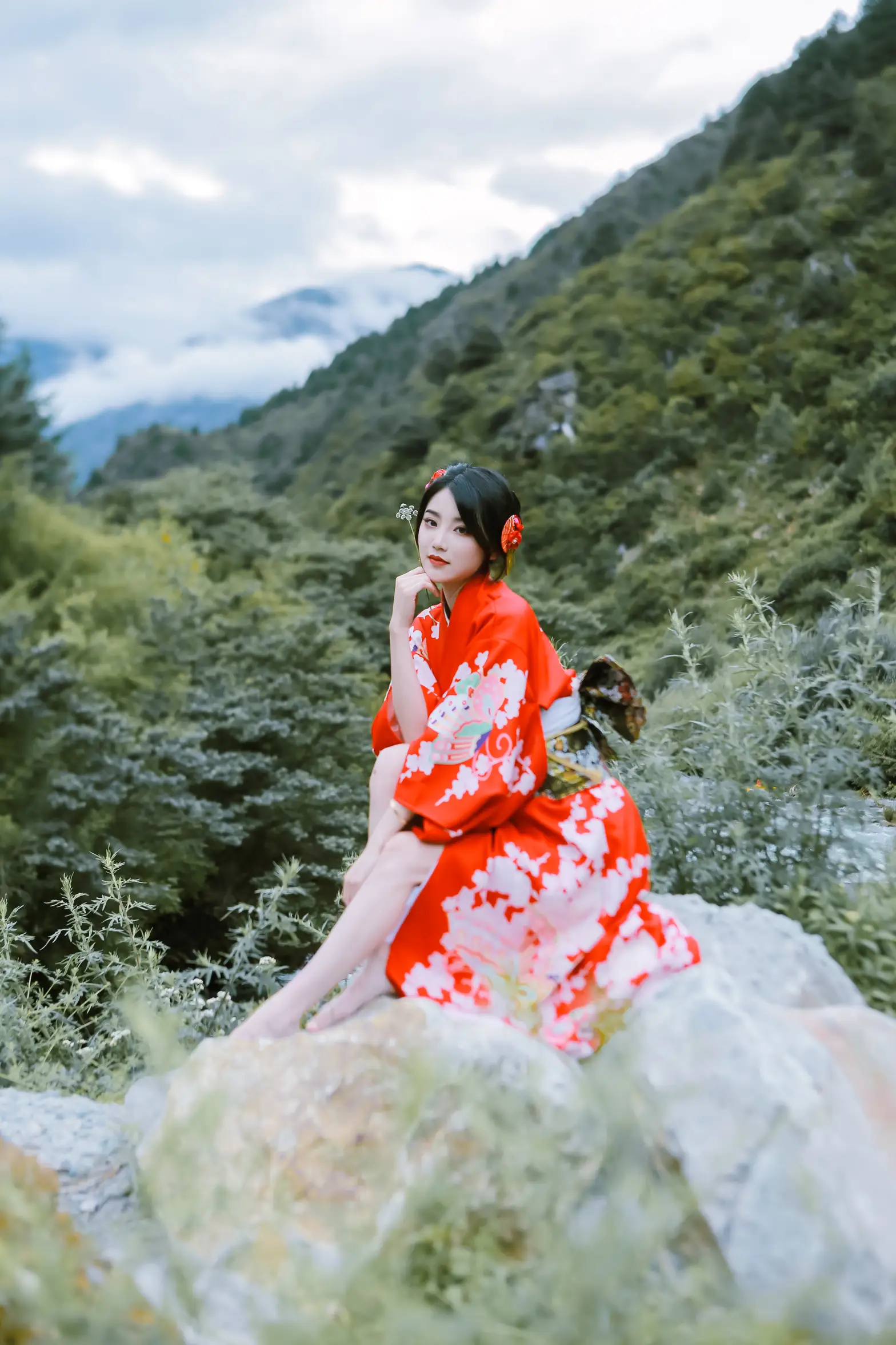 [YITUYU] 2022.02.01 Vol.734 – Between Green Mountains and Green Waters Tingting#[23P]-4