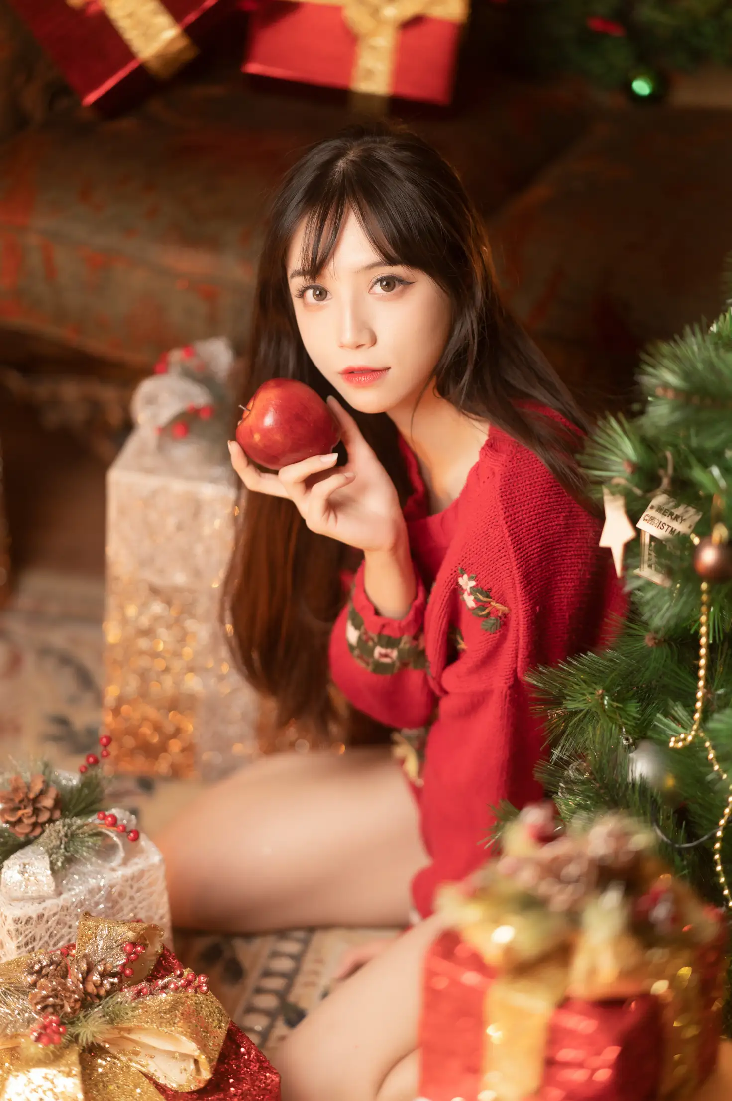 [YITUYU] 2022.05.26 Vol.0988 – Red Christmas Two plus six#[38P]-3