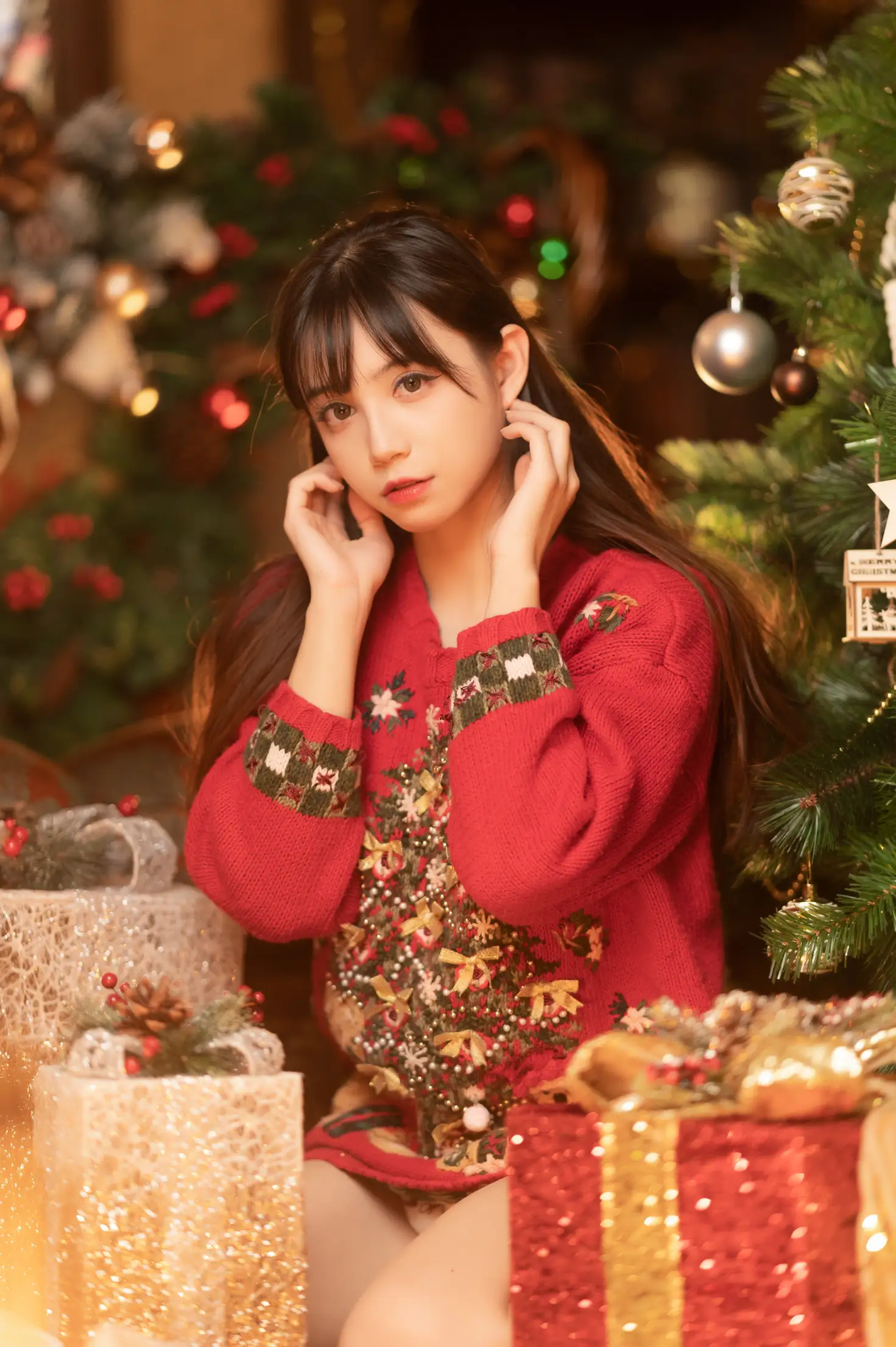 [YITUYU] 2022.05.26 Vol.0988 – Red Christmas Two plus six#[38P]-4