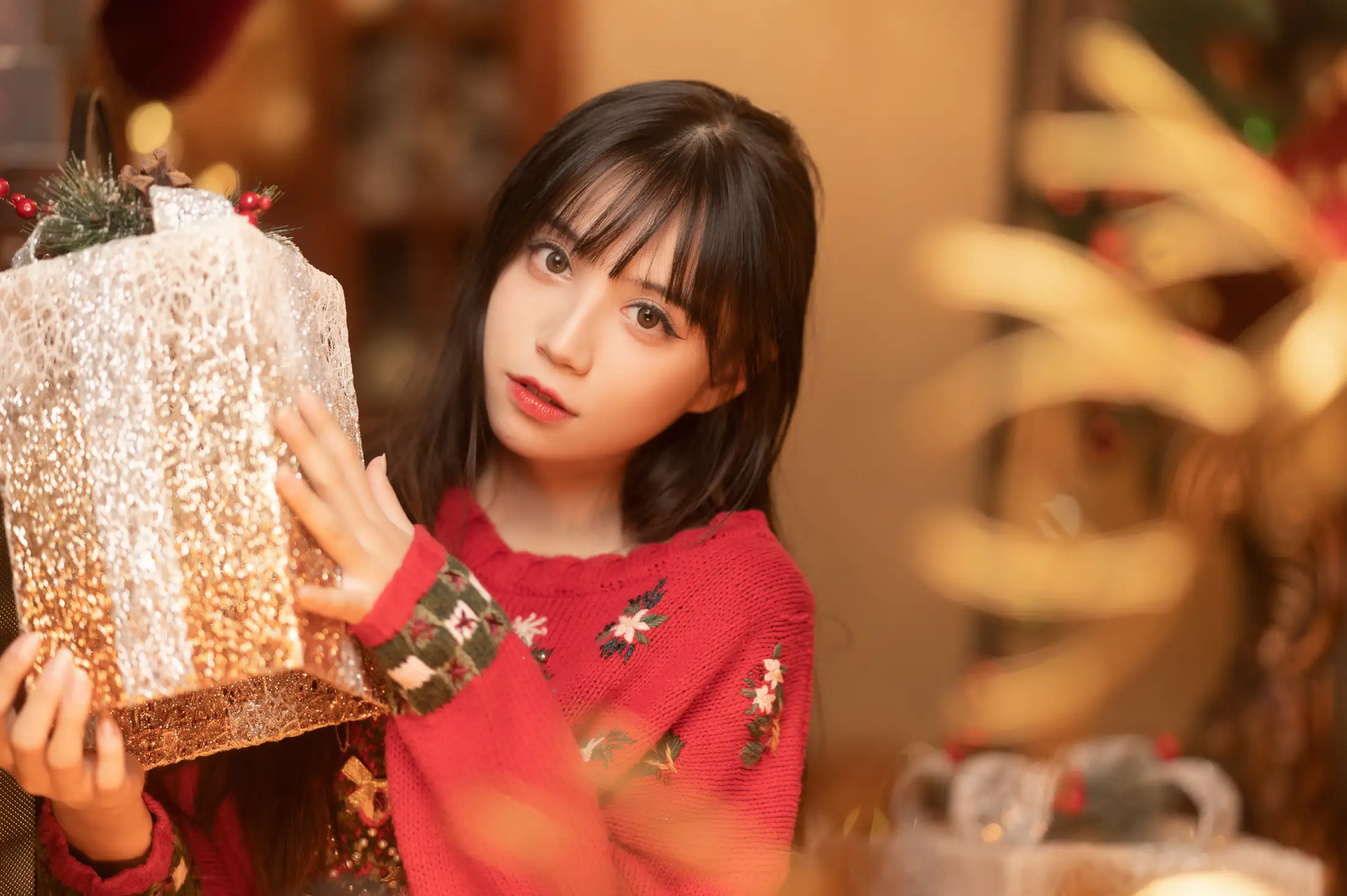 [YITUYU] 2022.05.26 Vol.0988 – Red Christmas Two plus six#[38P]-3