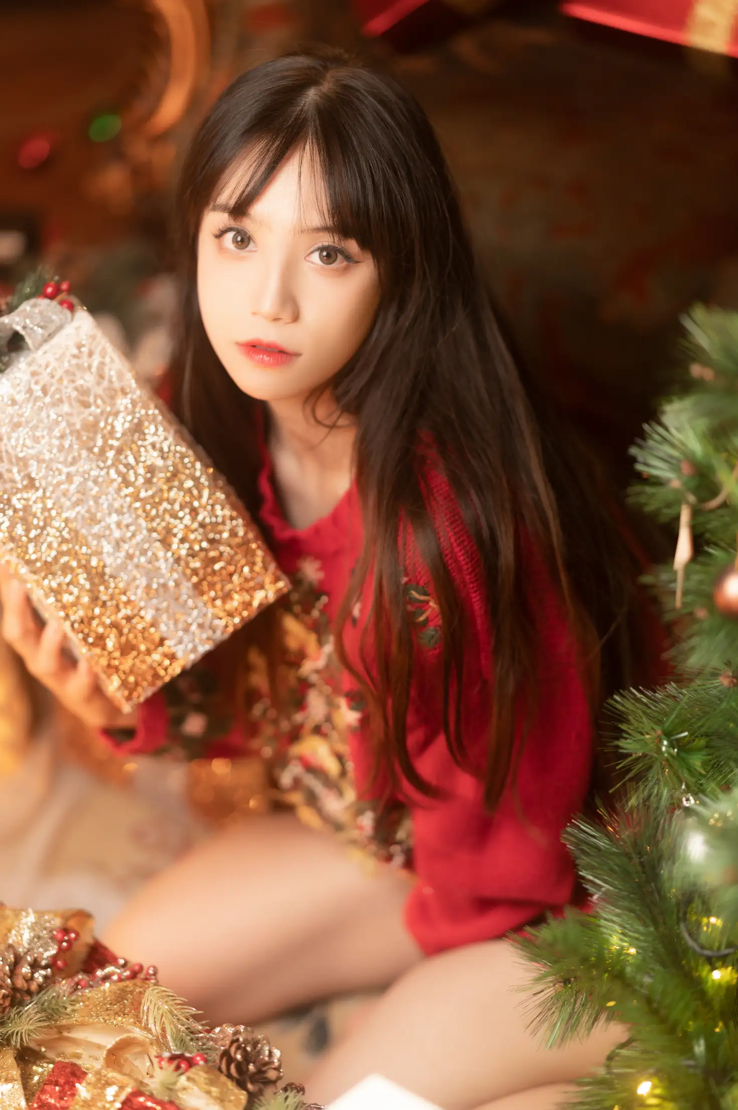 [YITUYU] 2022.05.26 Vol.0988 – Red Christmas Two plus six#[38P]-7