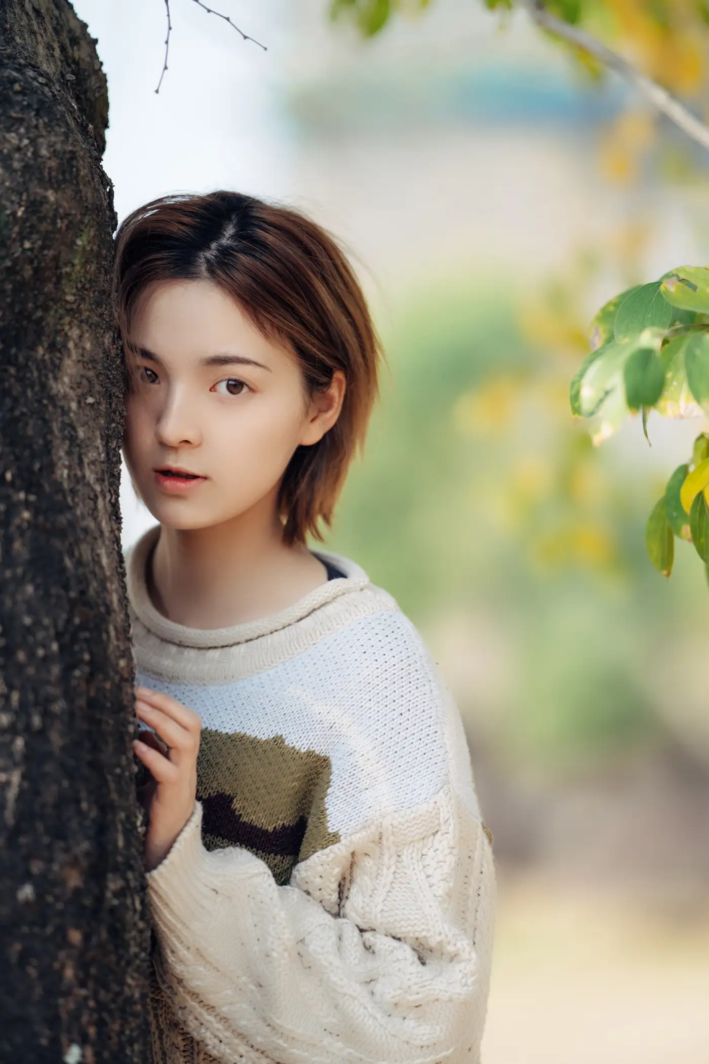 [YITUYU] 2022.01.25 Vol.706 – Warm Winter Ginkgo, an 18-year-old girl without makeup dudu#[35P]-1