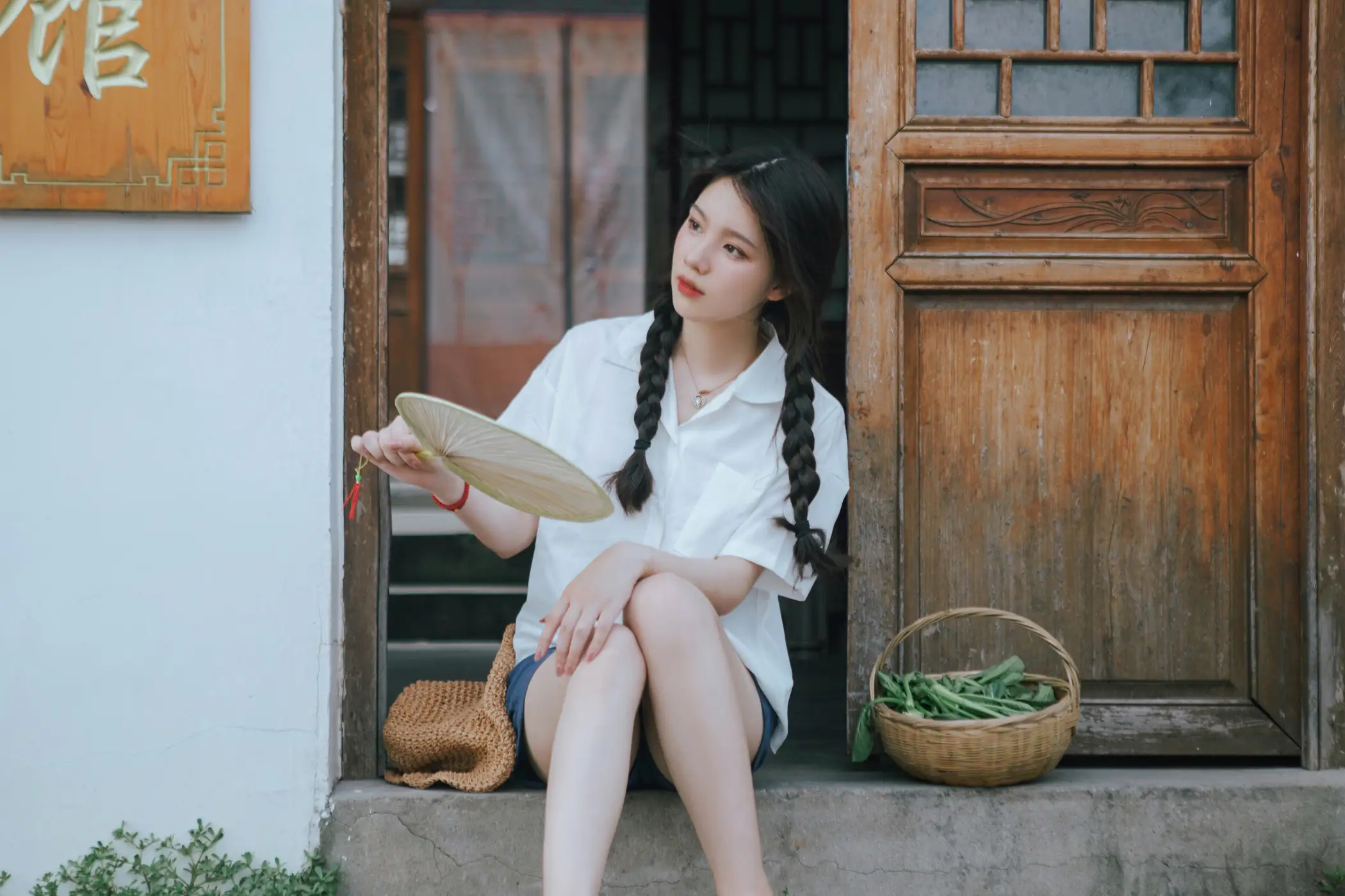 [YITUYU] 2021.06.28 Vol.080 – Little Forest.Autumn and Summer Small flower flower wreath#[28P]-8