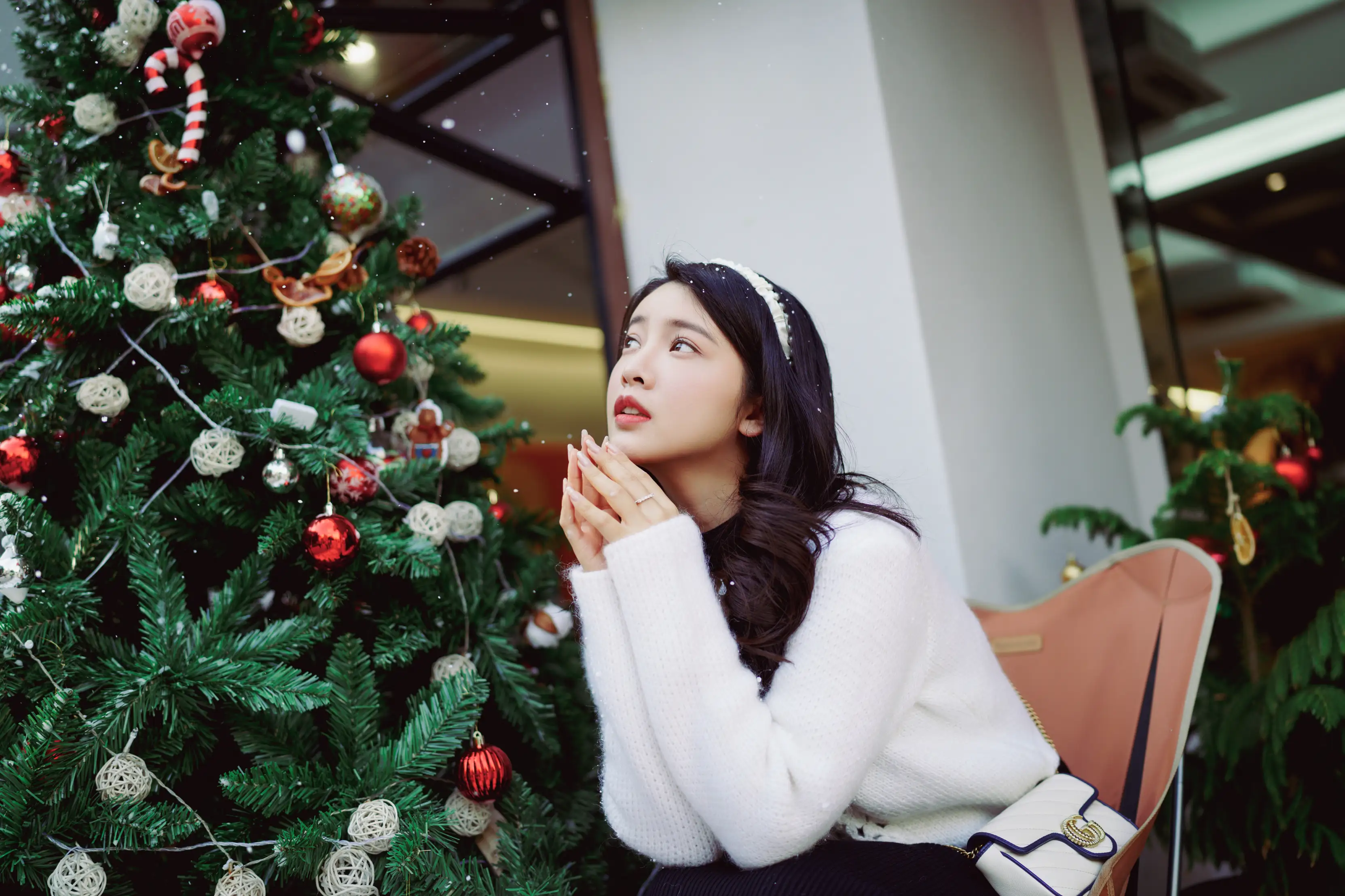 [YITUYU] 2022.01.29 Vol.722 – Jingle Bell, Christmas scenery themed portrait photography Meow meow meow is Jin'er#[61P]-3