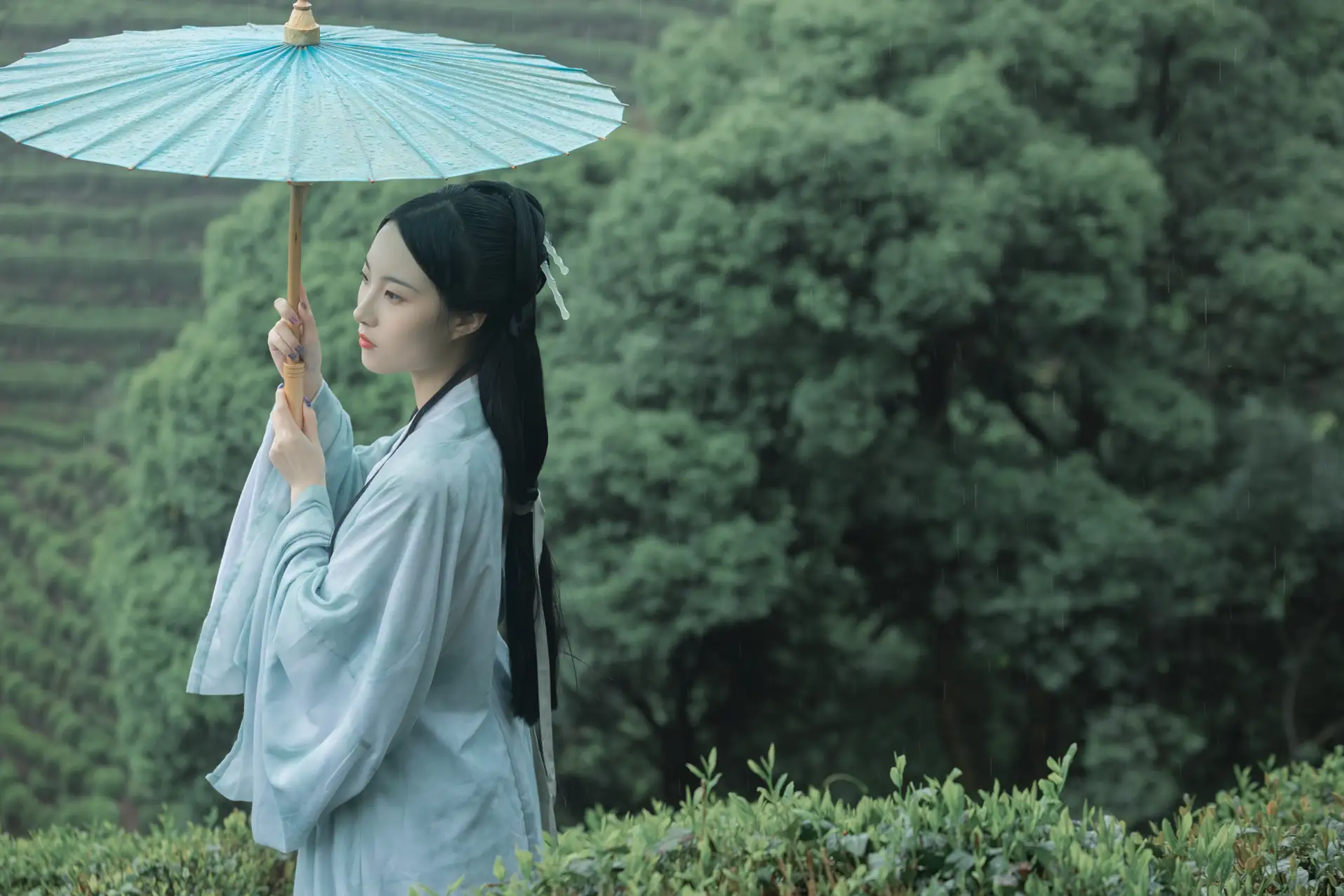 [YITUYU] 2022.07.05 Vol.1384 – New Rain in the Empty Mountain Shen Yunxiao#[42P]-5