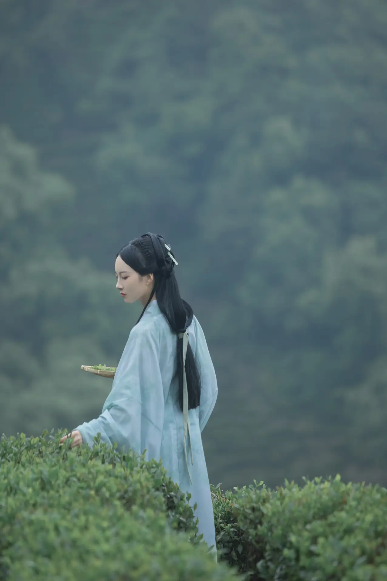 [YITUYU] 2022.07.05 Vol.1384 – New Rain in the Empty Mountain Shen Yunxiao#[42P]-1