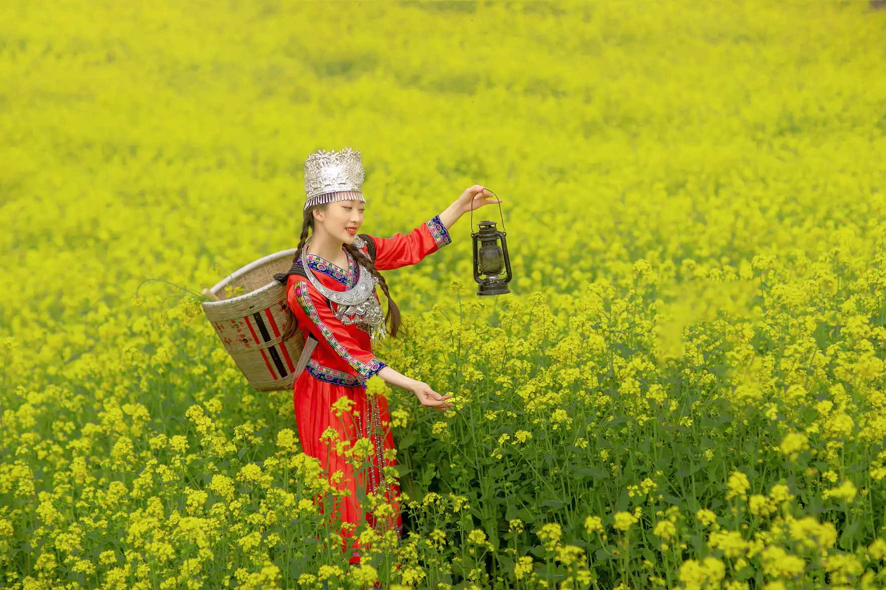 [YITUYU] 2021.11.09 Vol.432 – Rapeseed flowers bloom As one wishes#[33P]-2