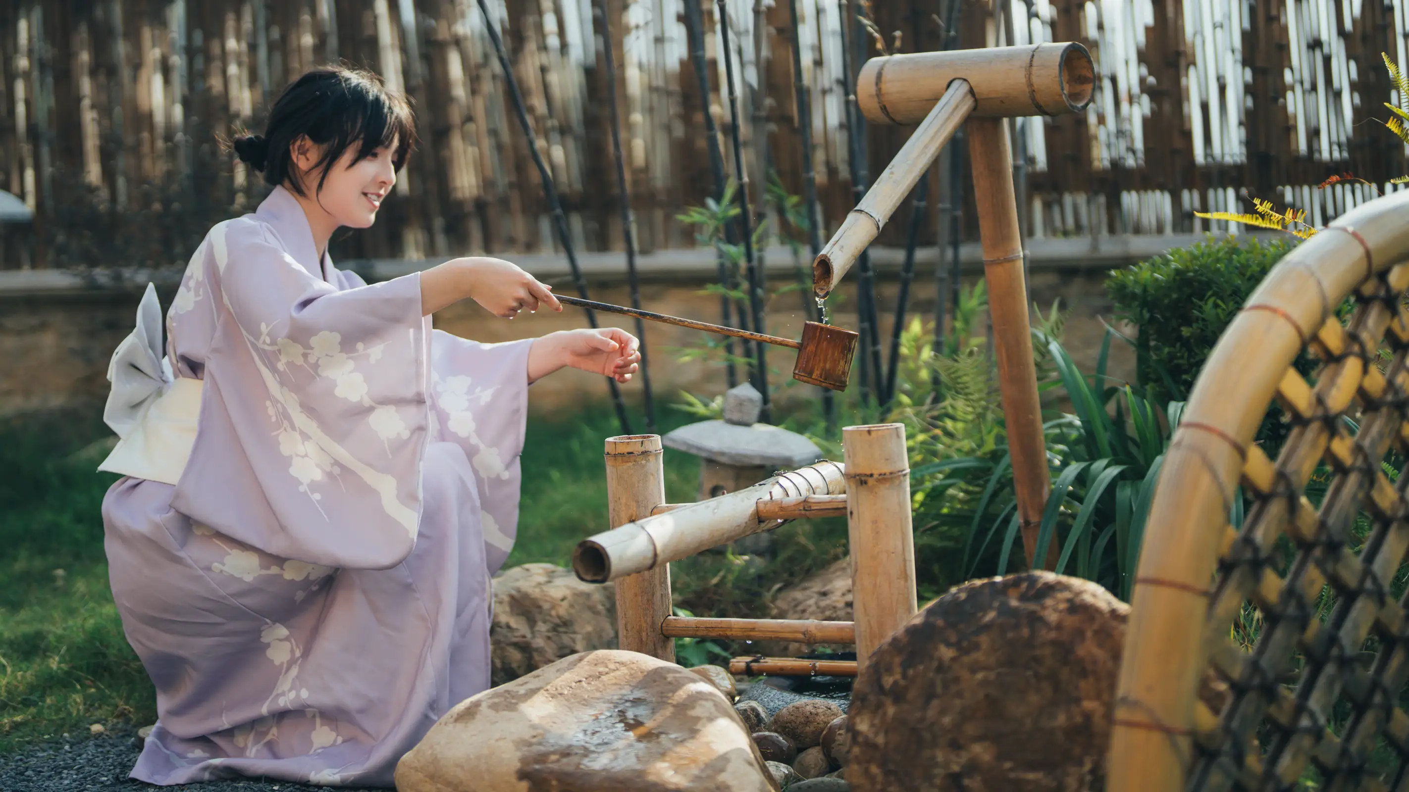 [YITUYU] 2022.02.09 Vol.772 – Japanese style story, photo of a girl in a Japanese garden dudu#[56P]-4