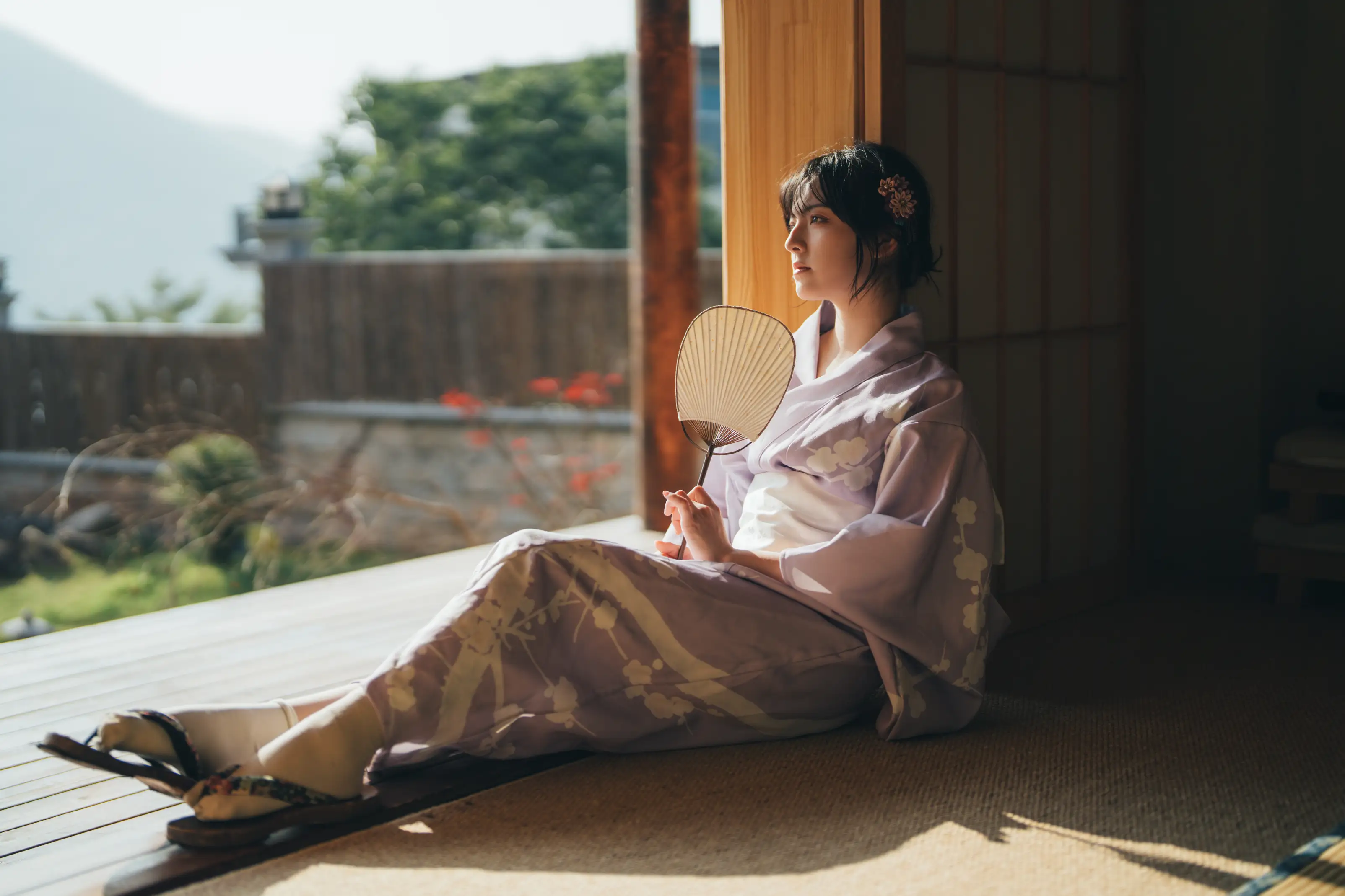 [YITUYU] 2022.02.09 Vol.772 – Japanese style story, photo of a girl in a Japanese garden dudu#[56P]-8